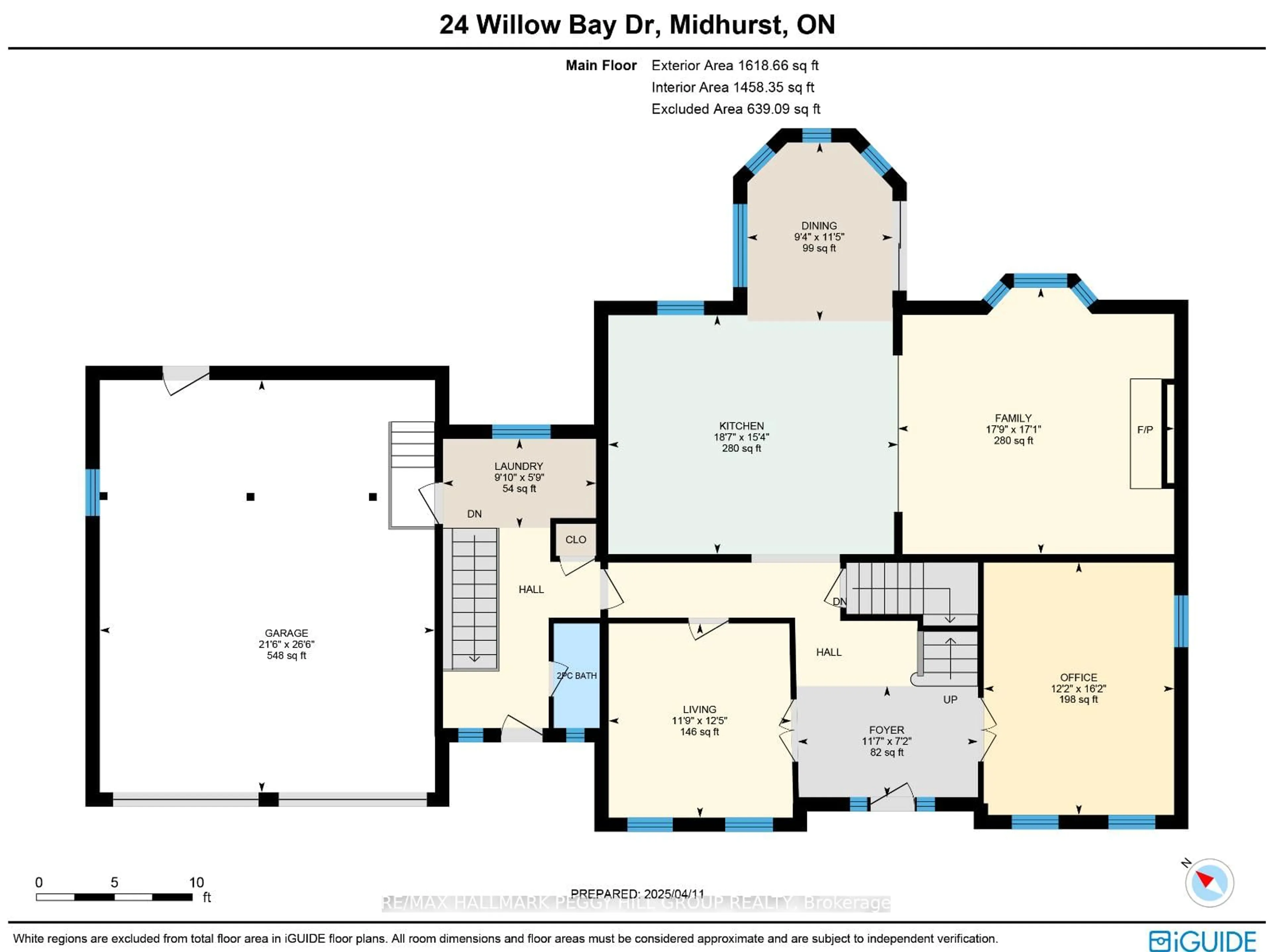 Floor plan for 24 Willow Bay Dr, Springwater Ontario L9X 0R2