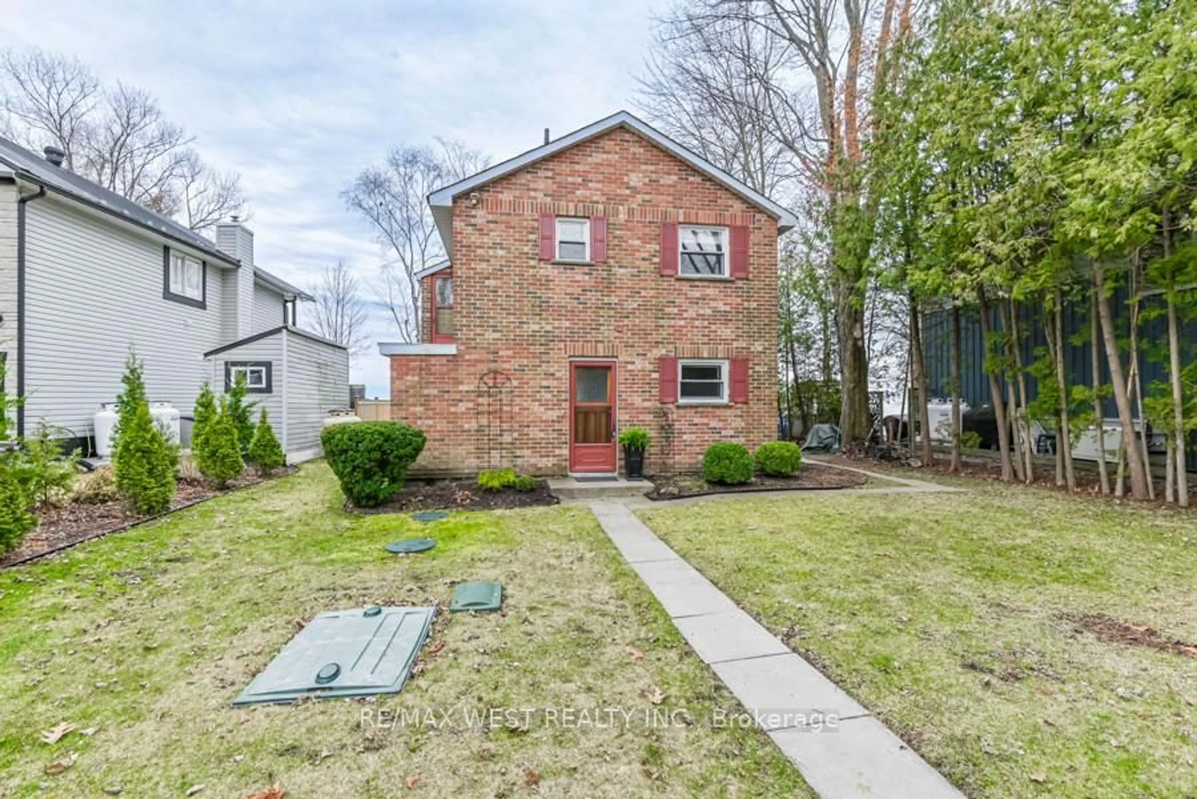 Home with brick exterior material, street for 4669 Anderson Ave, Ramara Ontario L3V 0S1