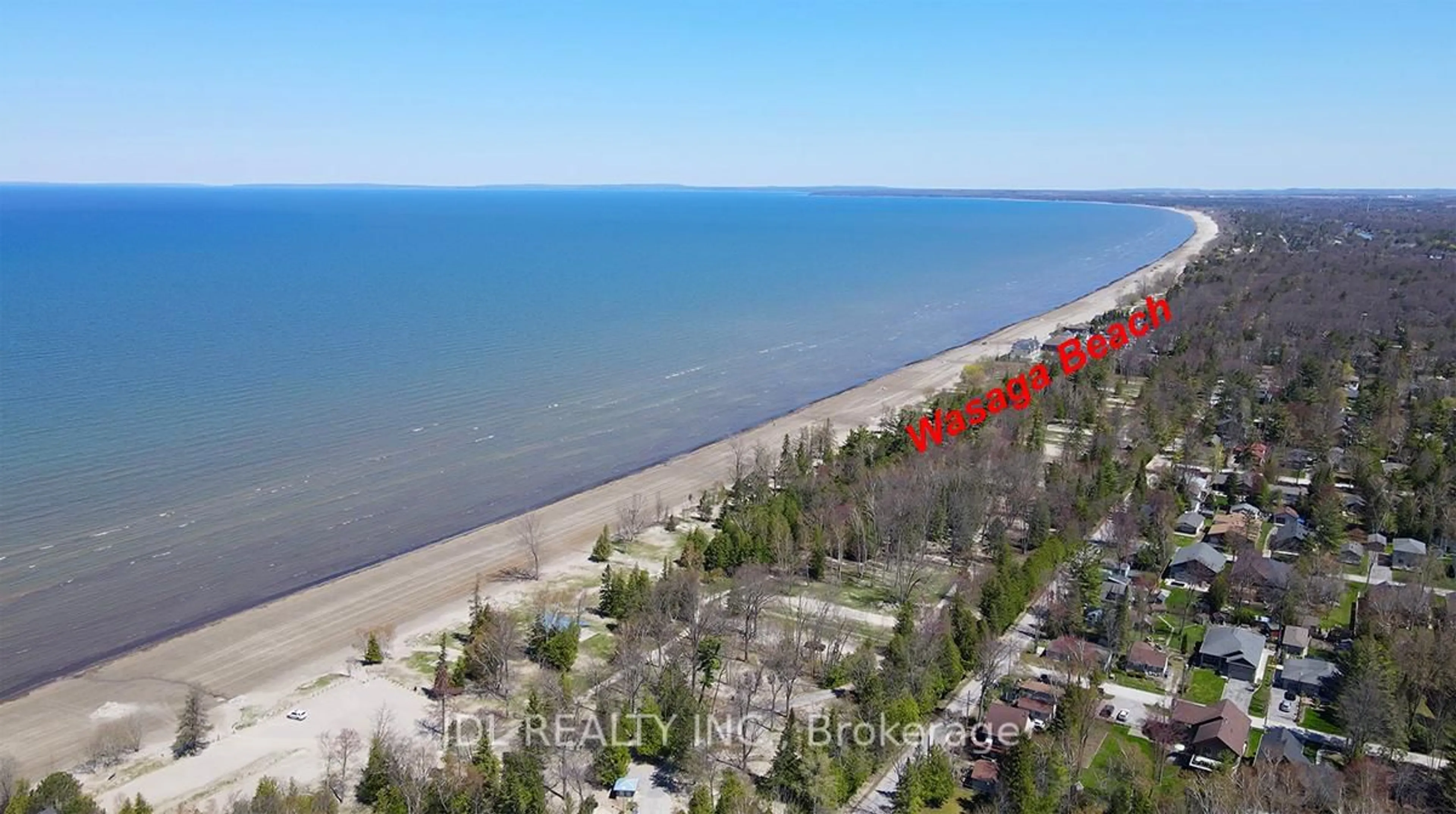 A pic from outside/outdoor area/front of a property/back of a property/a pic from drone, water/lake/river/ocean view for 646 Oxbow Park Dr, Wasaga Beach Ontario L9Z 2V2