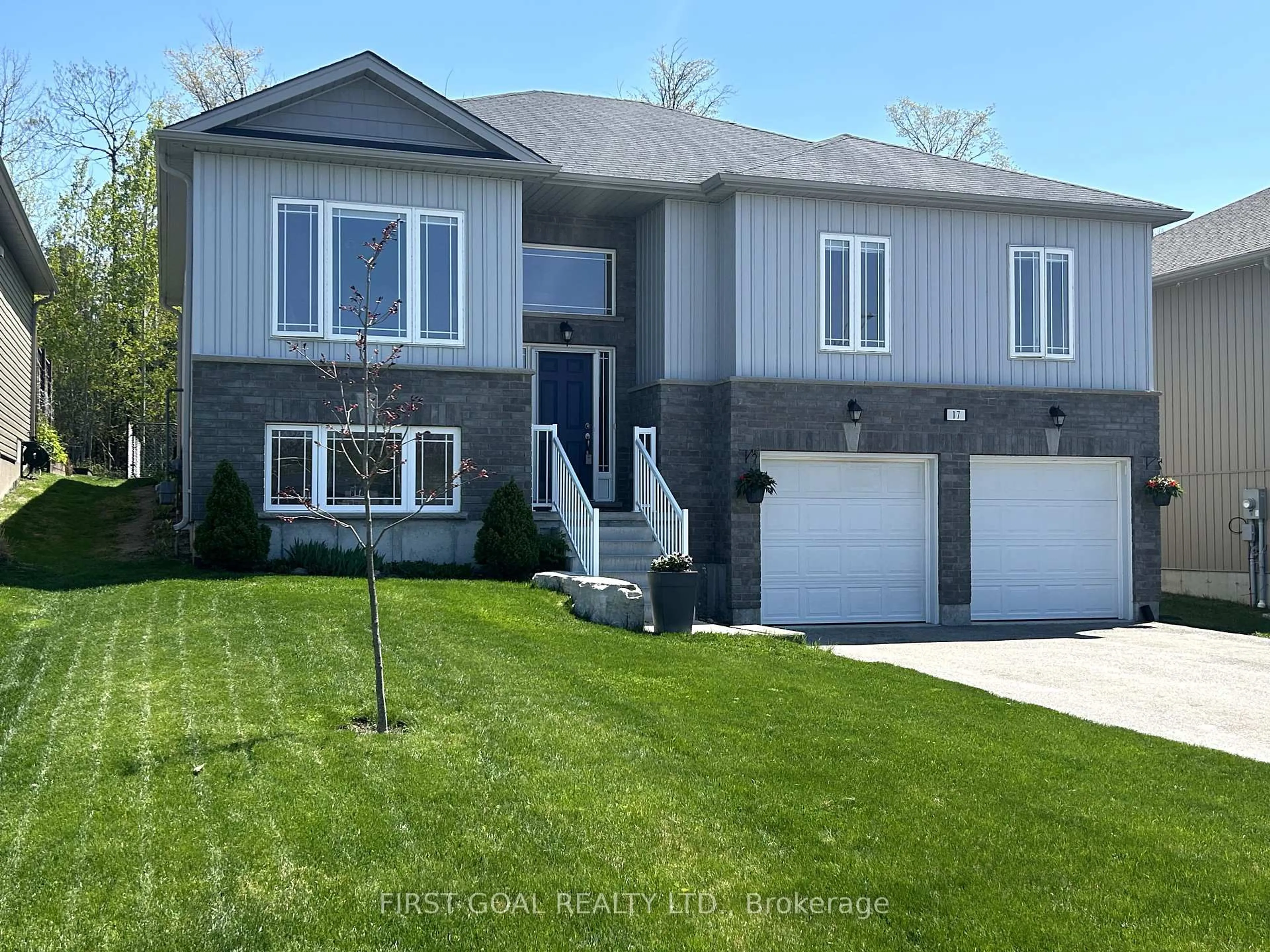Home with vinyl exterior material, street for 17 Ralph Dalton Blvd, Tay Ontario L0K 2A0