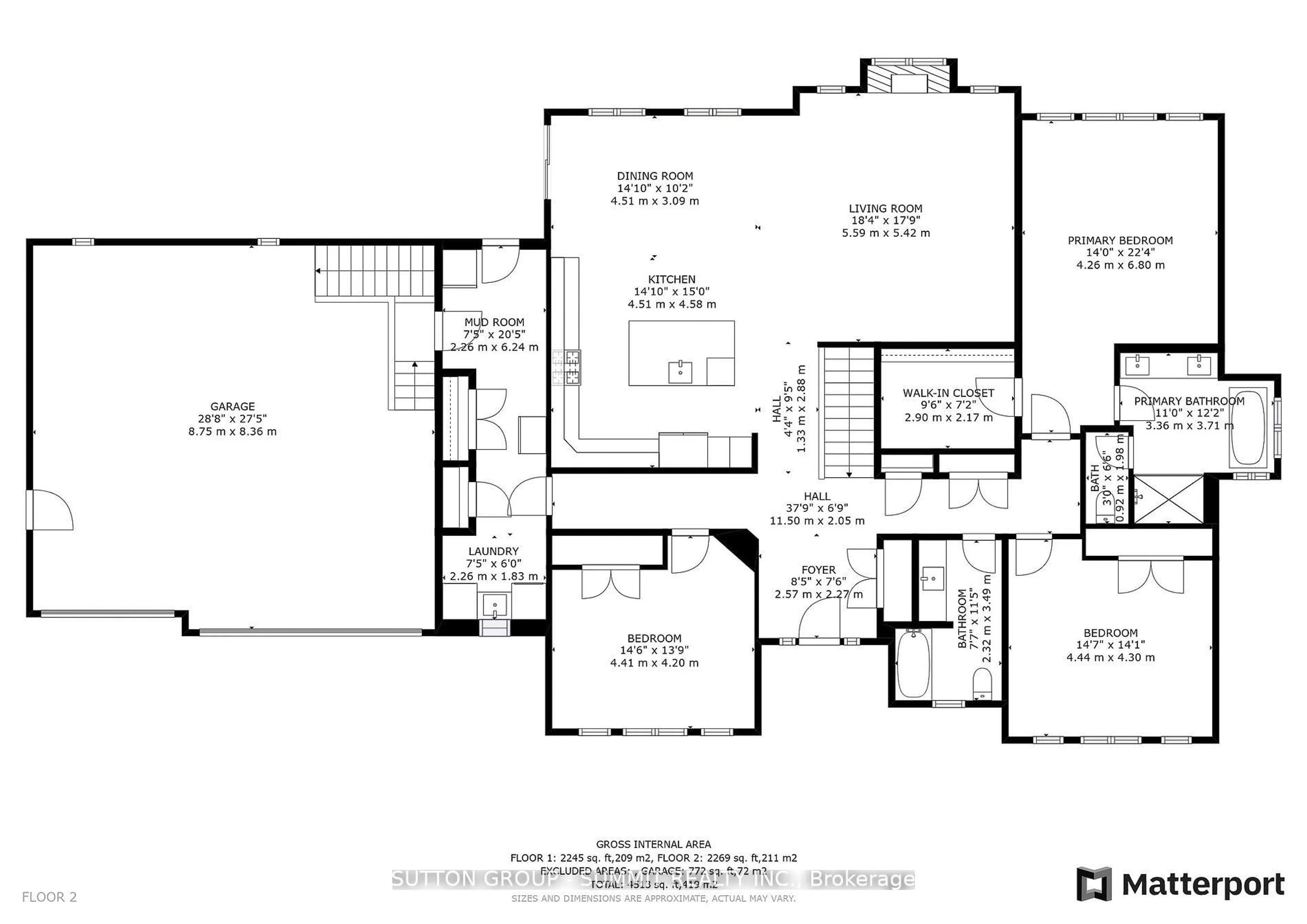 Floor plan for 3 Best Crt, Oro-Medonte Ontario L0L 2L0