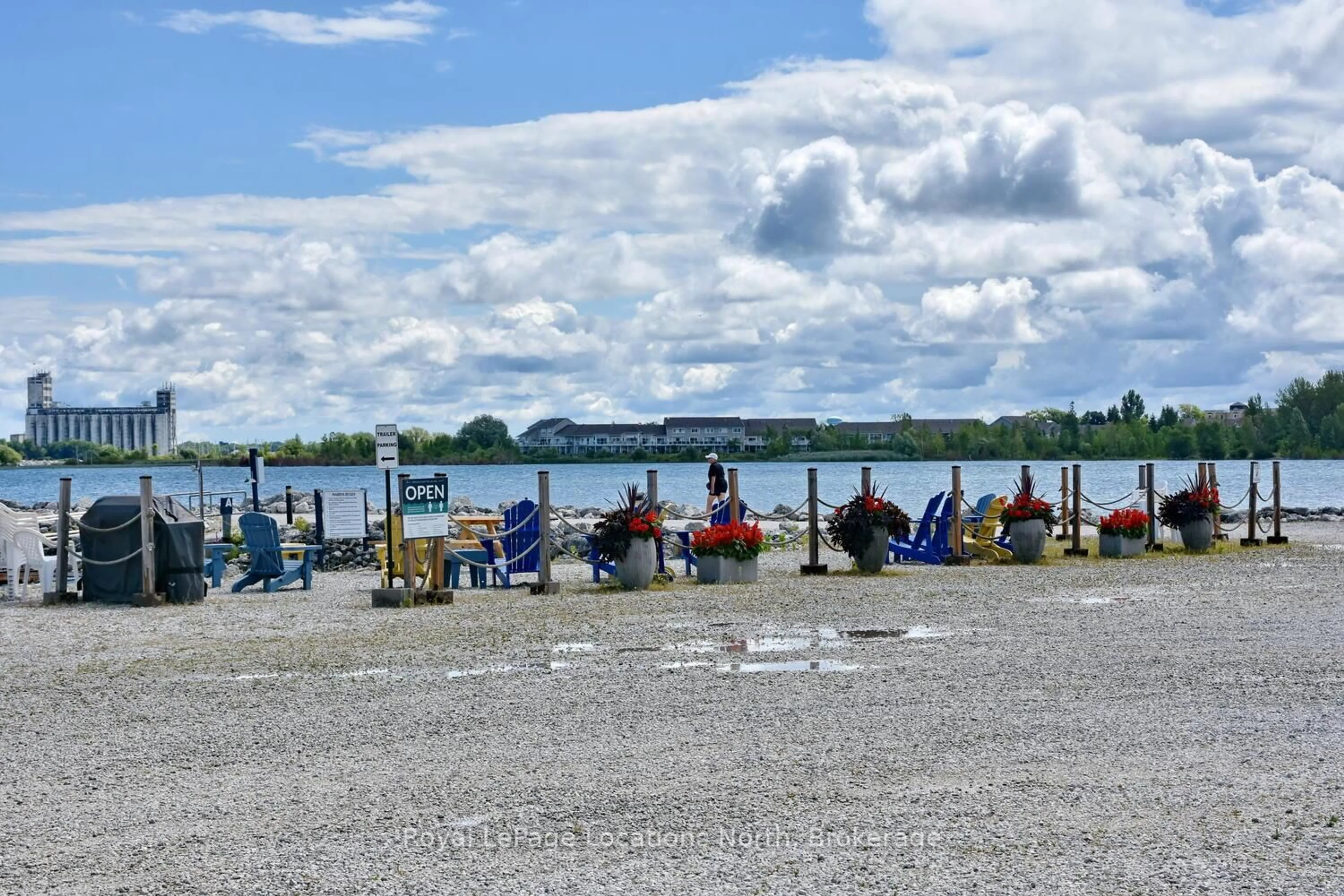 Patio, water/lake/river/ocean view for 30 RAMBLINGS Way #153, Collingwood Ontario L9Y 5S5