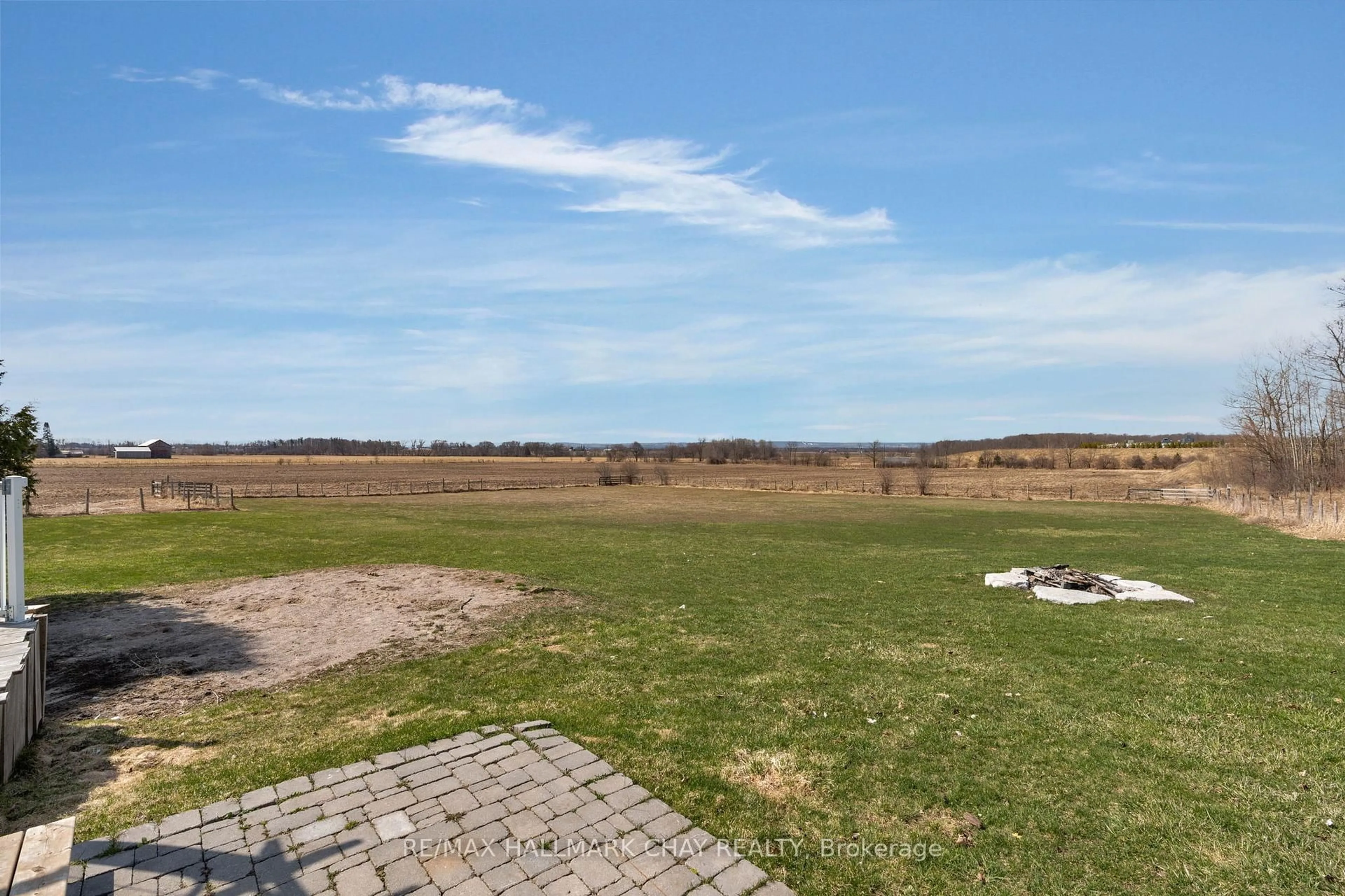 A pic from outside/outdoor area/front of a property/back of a property/a pic from drone, water/lake/river/ocean view for 1424 Klondike Park Rd, Clearview Ontario L0M 1S0