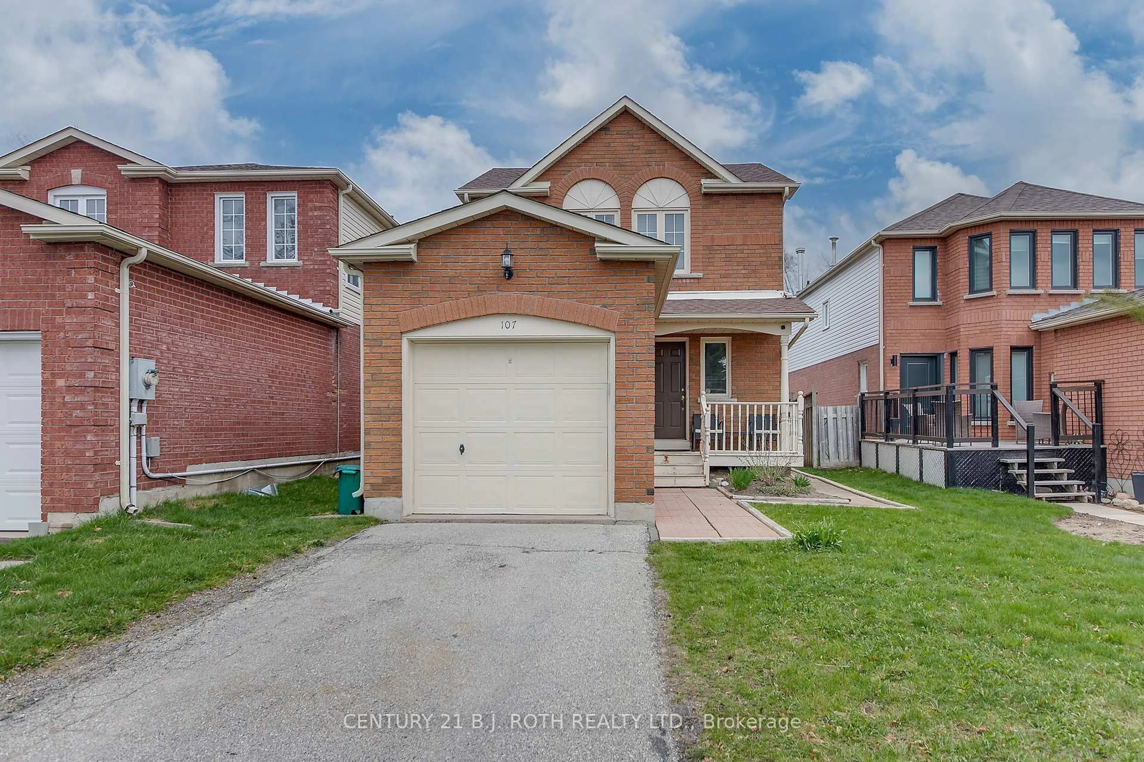 Home with brick exterior material, street for 107 Laidlaw Dr, Barrie Ontario L4N 7R9