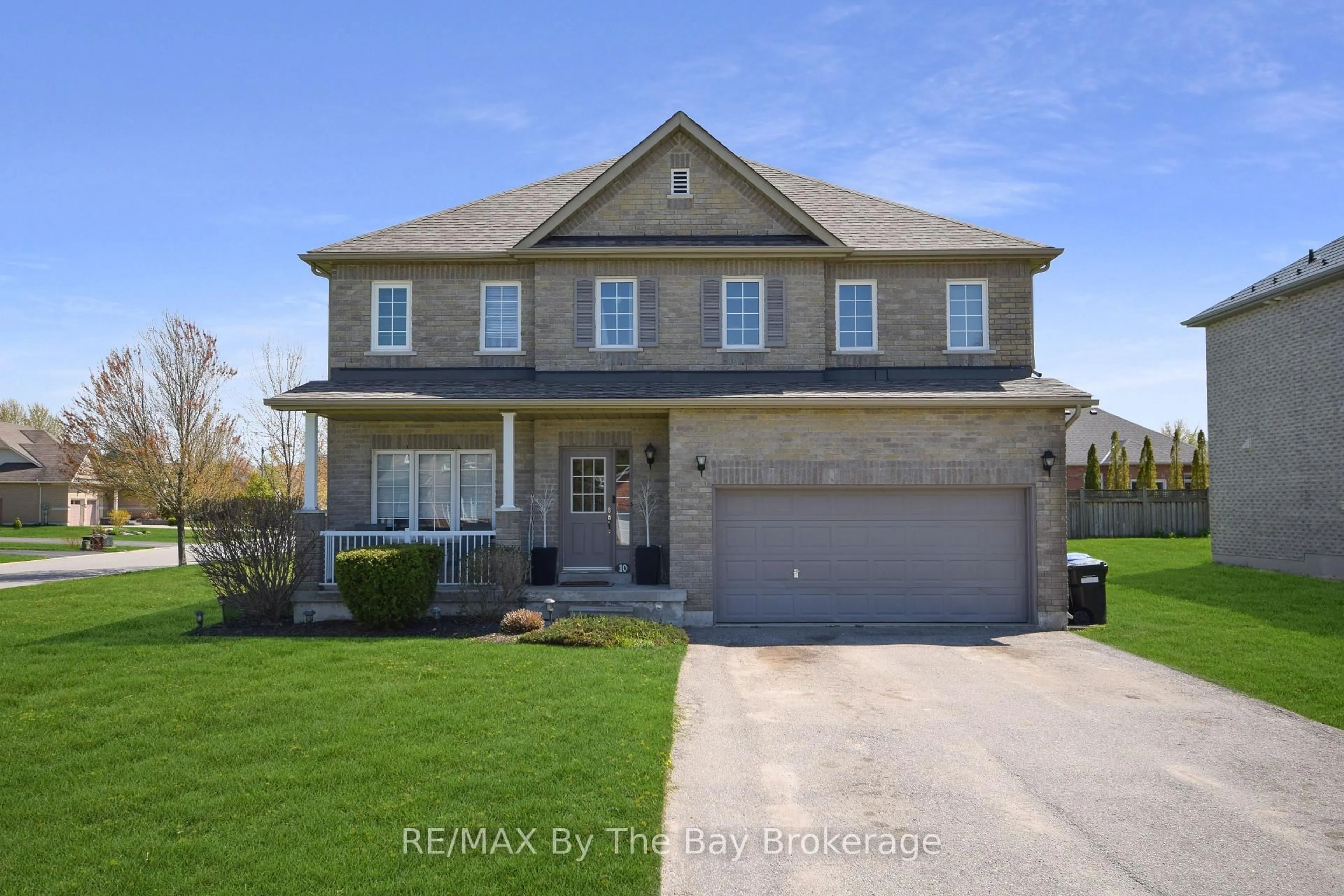 Home with brick exterior material, street for 10 Mair Mills Dr, Collingwood Ontario L9Y 0A8