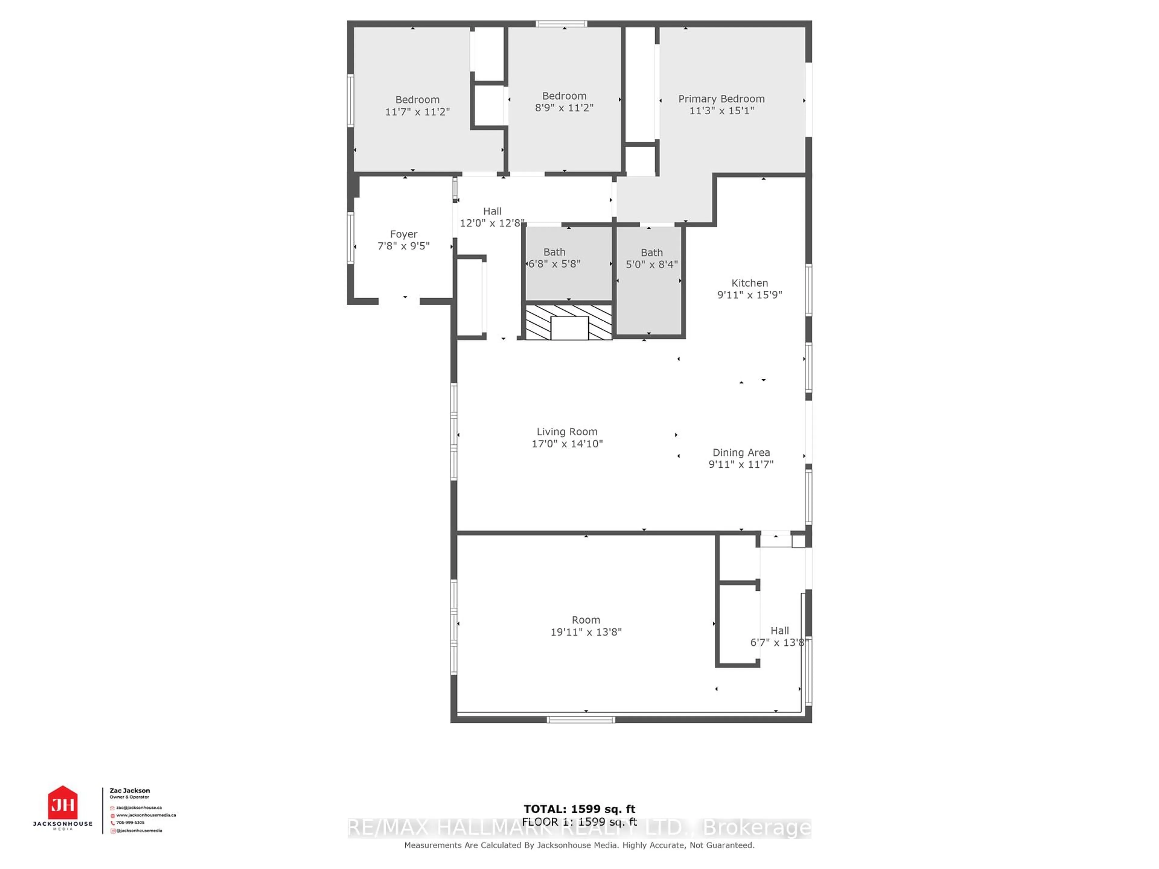 Floor plan for 13 Pinetree Crt, Ramara Ontario L0K 1B0