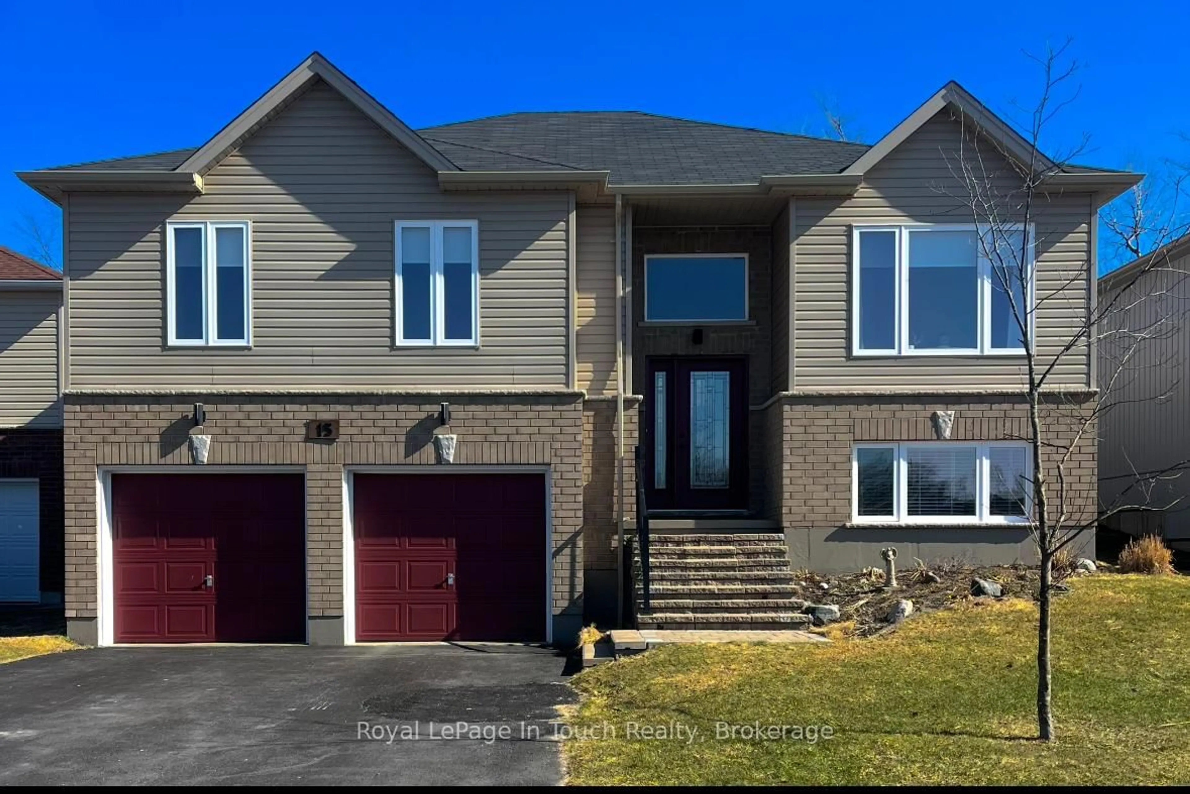 Home with brick exterior material, street for 15 Ralph Dalton Blvd, Tay Ontario L0K 2A0