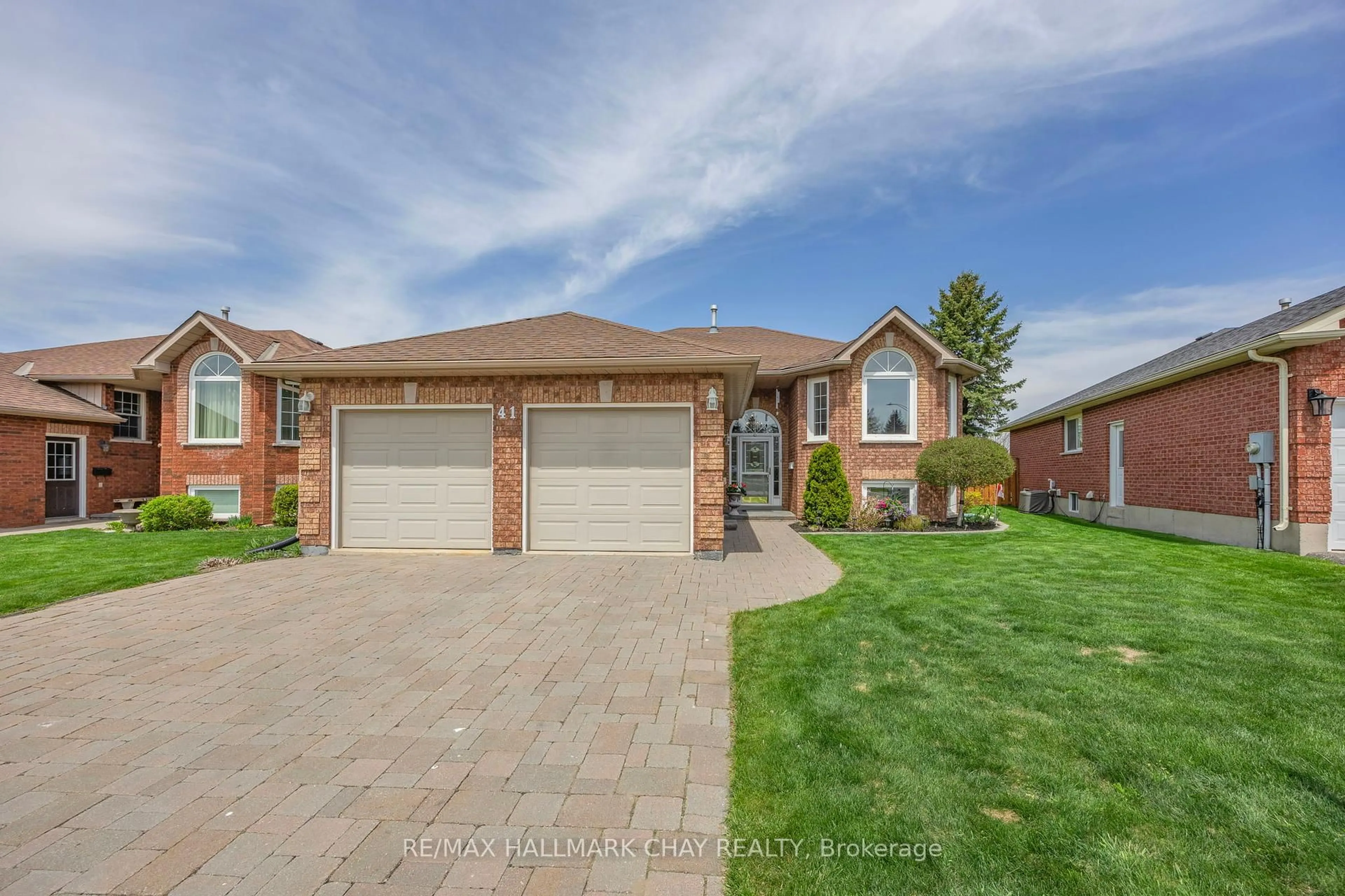 Home with brick exterior material, street for 41 Carter Cres, Orillia Ontario L3V 7S2