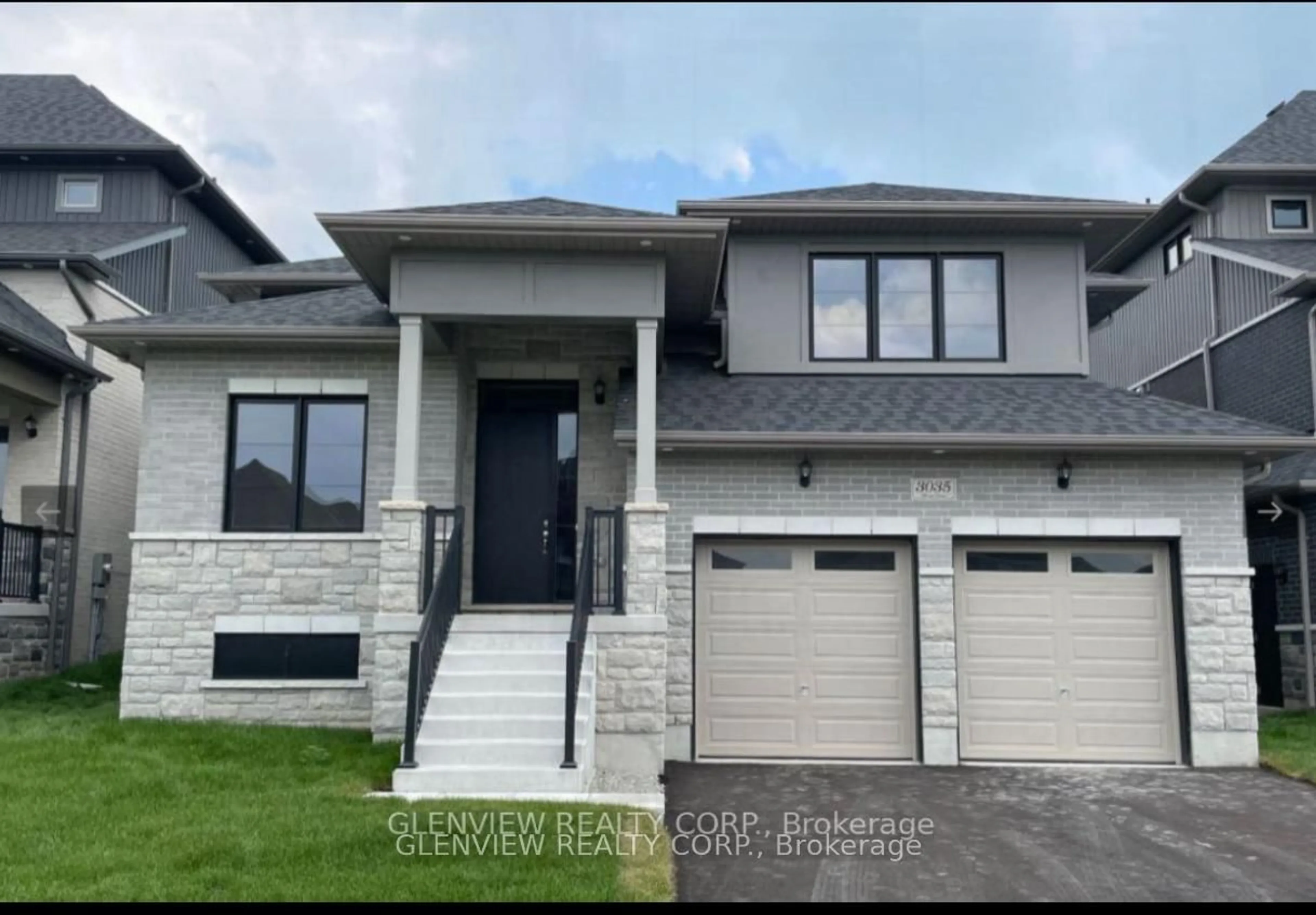 Home with vinyl exterior material, street for Lot 62 Sierra Dr, Orillia Ontario L3V 8M8