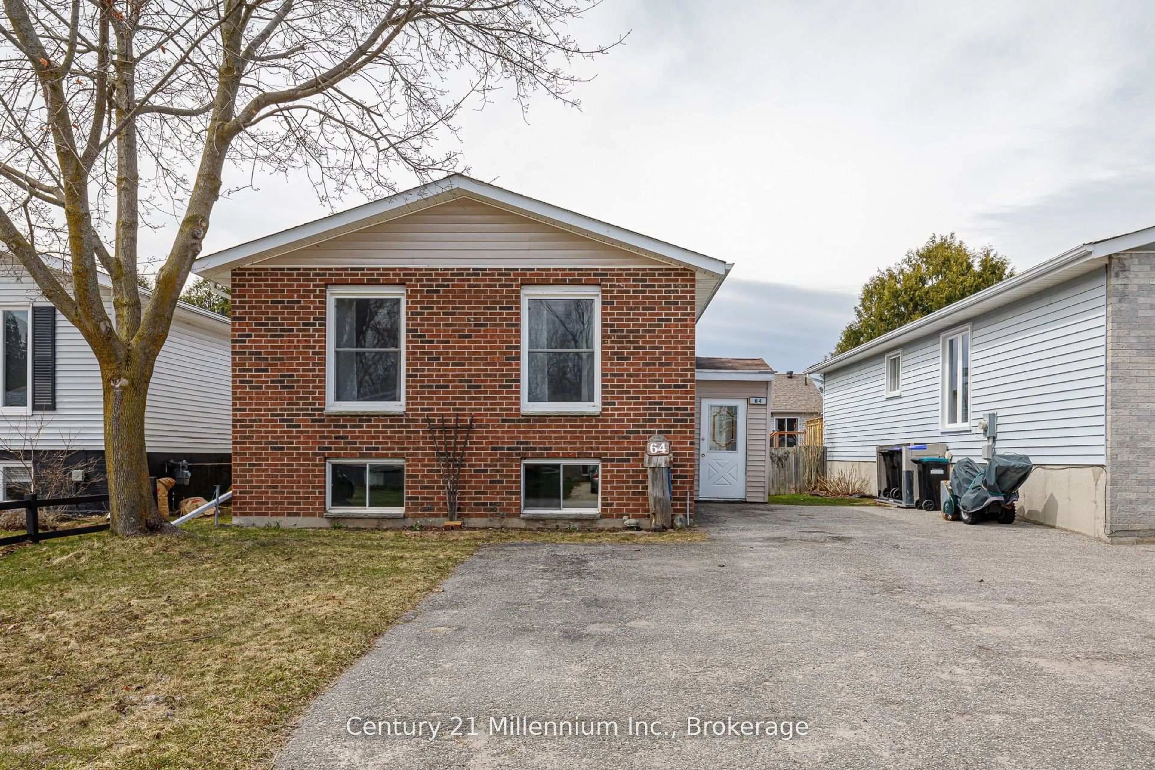 Home with brick exterior material, street for 64 Telfer Rd, Collingwood Ontario L9Y 4S2