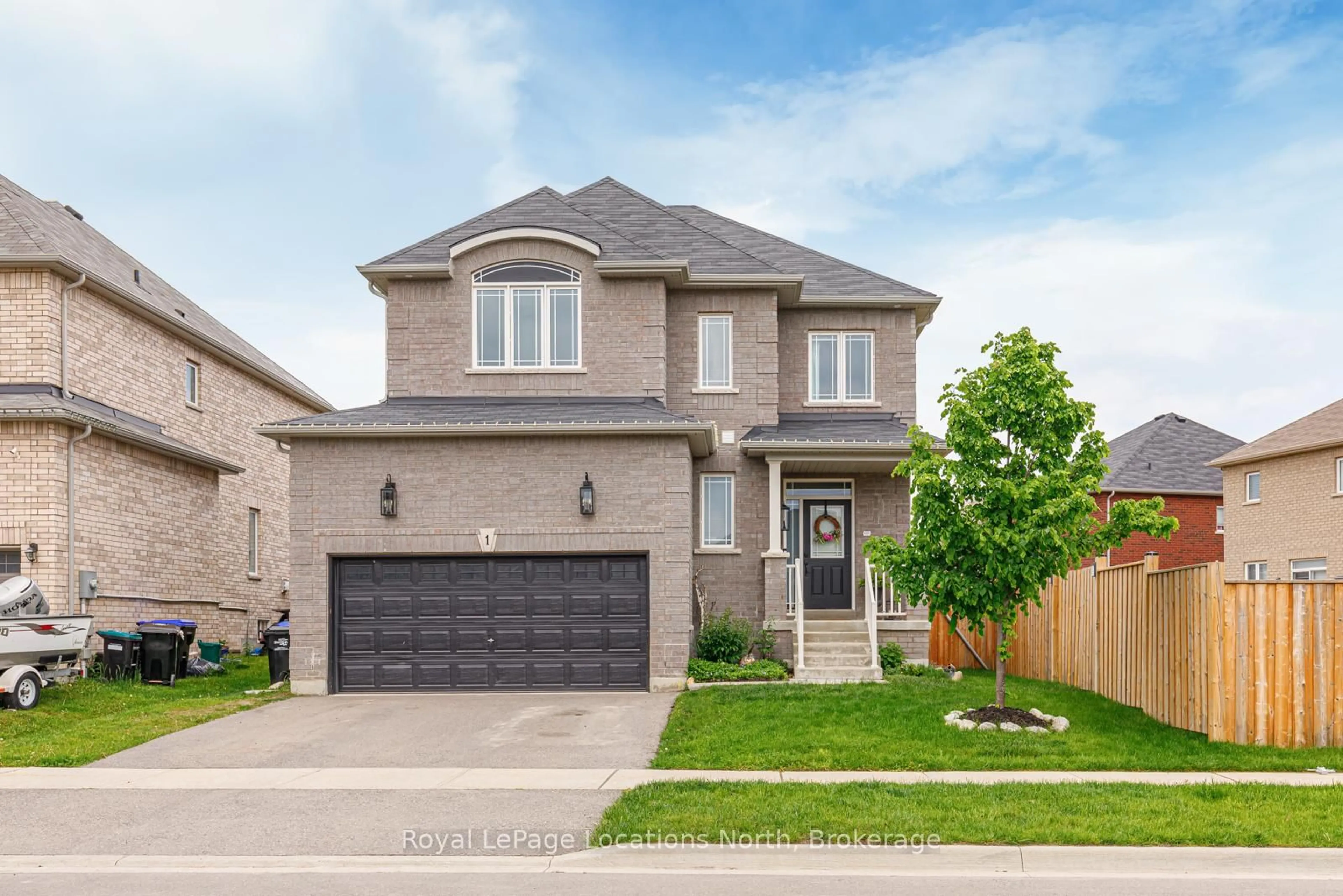 Home with brick exterior material, street for 1 Academy Ave, Wasaga Beach Ontario L9Z 0G9