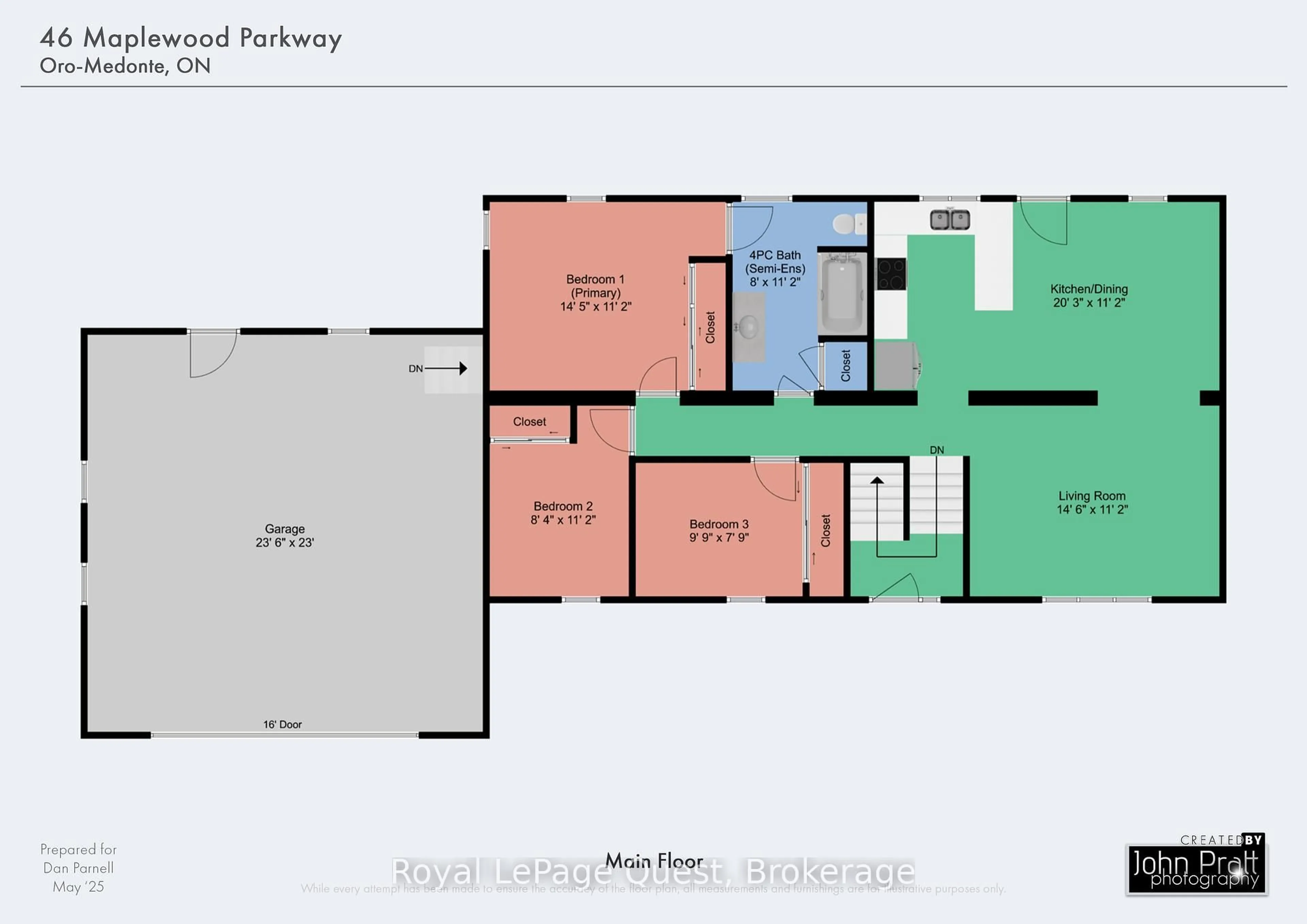 Floor plan for 46 Maplewood Pkwy, Oro-Medonte Ontario L3V 6H1