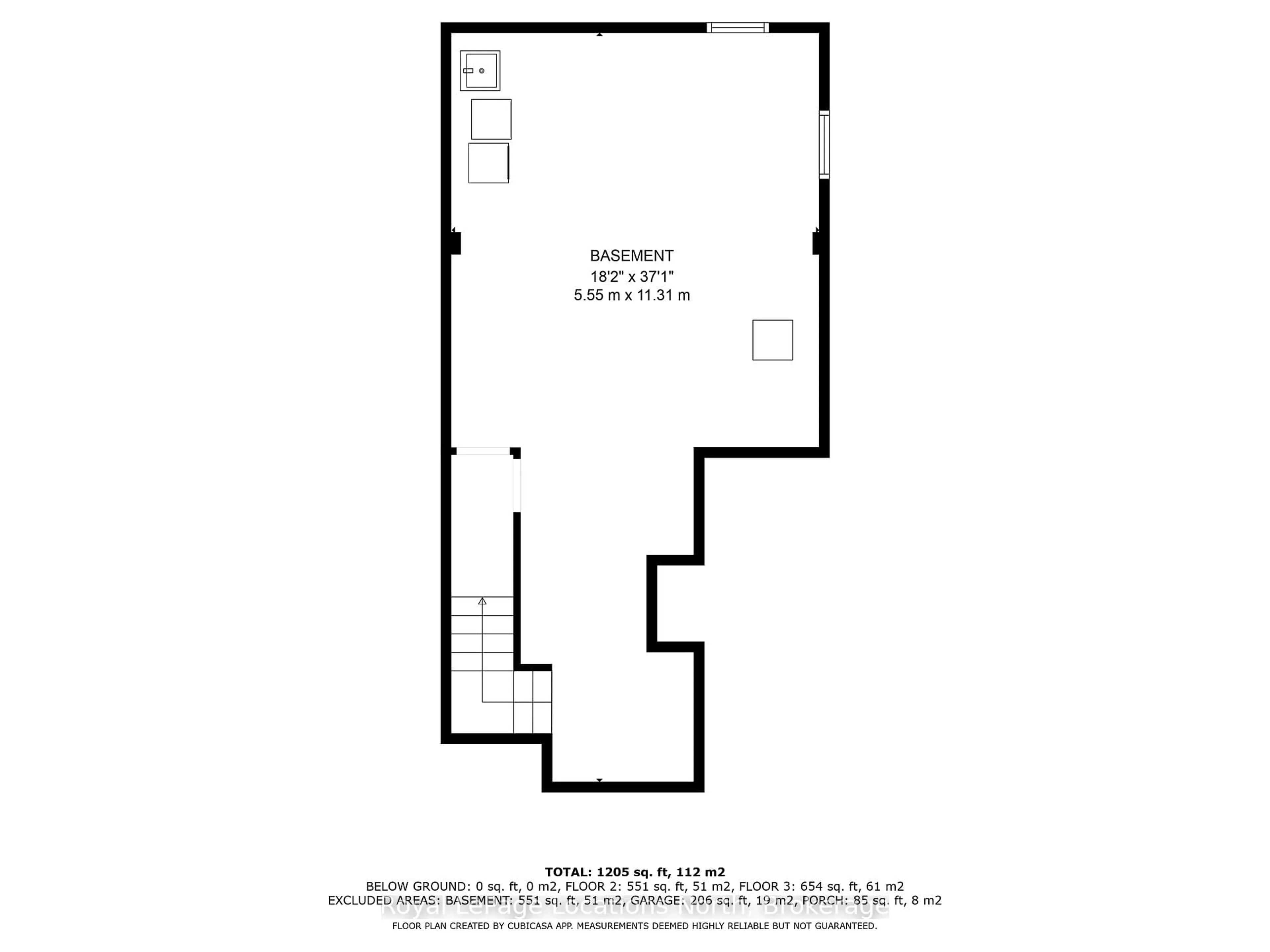Floor plan for 14 Bailey St, Collingwood Ontario L9Y 3W8