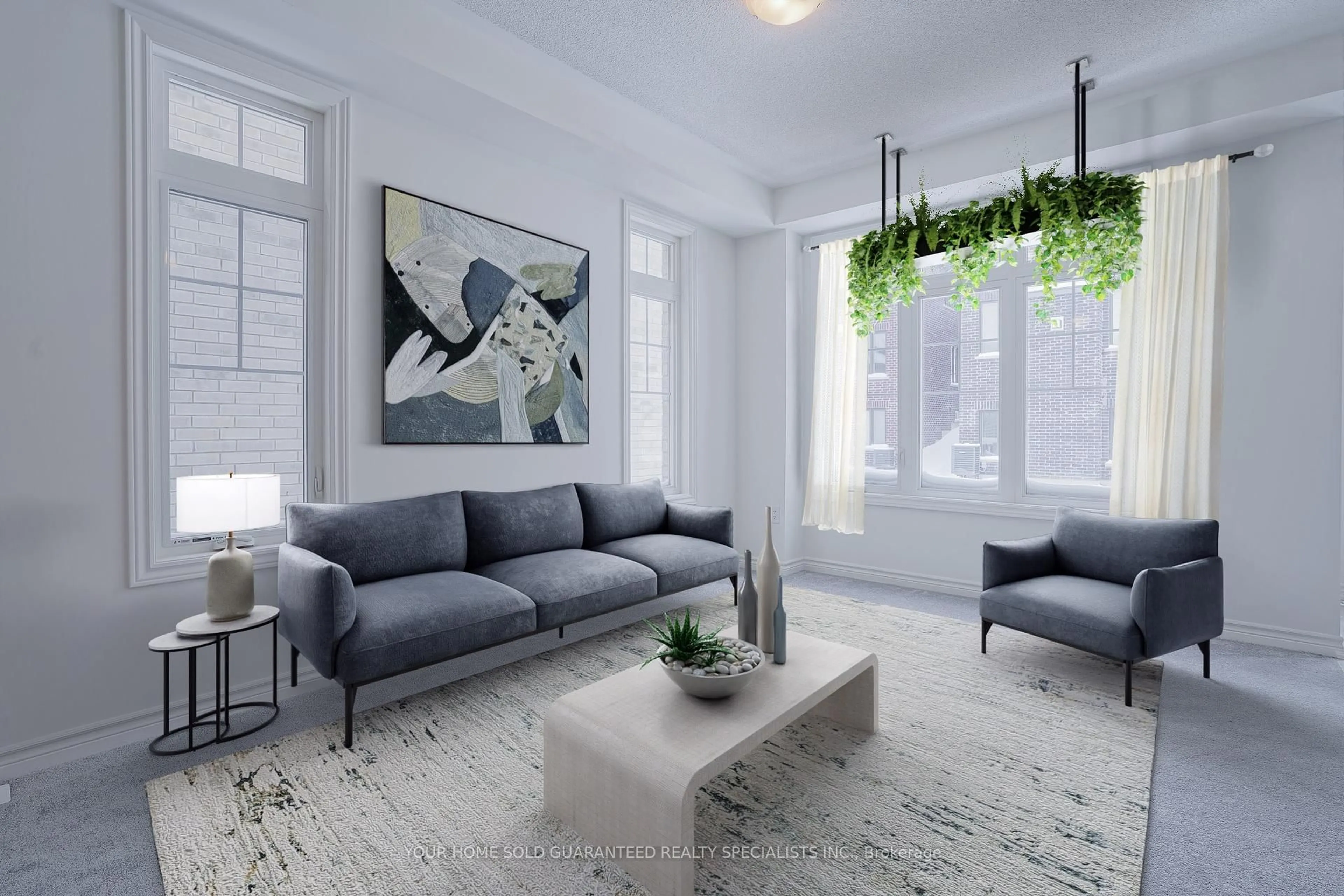 Living room with furniture, unknown for 11 Sassafras Rd, Springwater Ontario L0L 1Y3