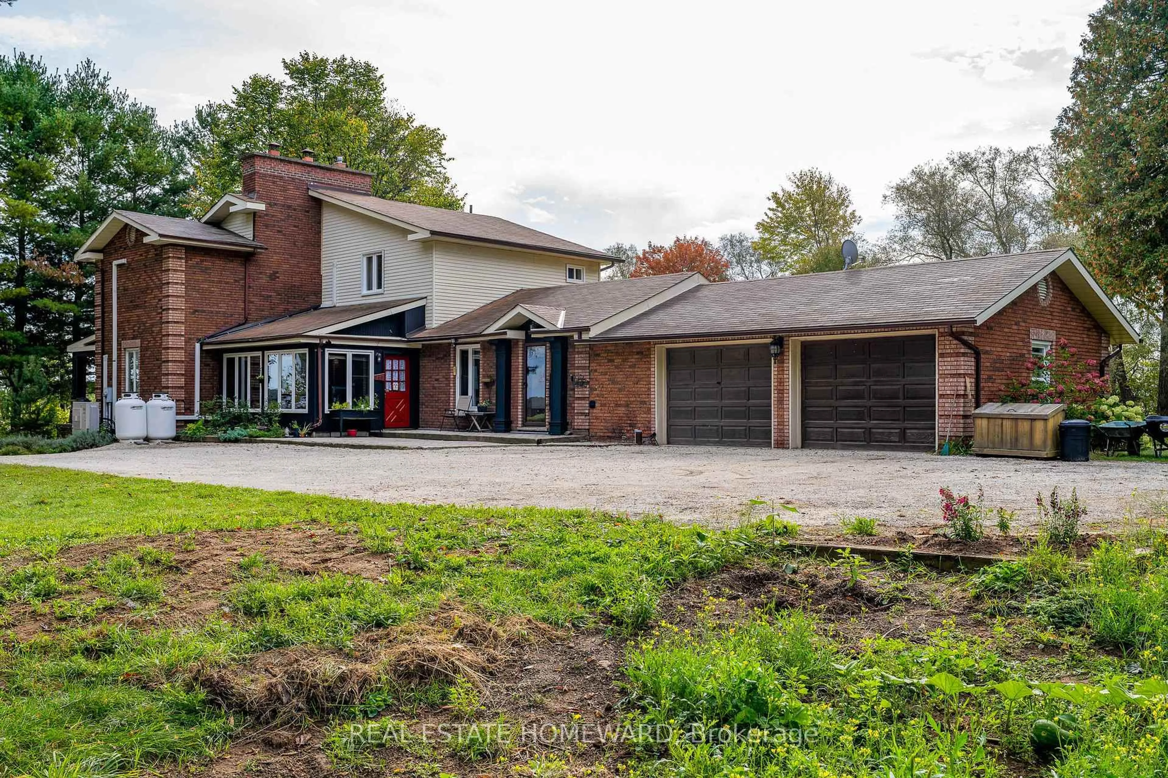 Home with brick exterior material, street for 1602 County Rd 7 Rd, Clearview Ontario L0M 1S0