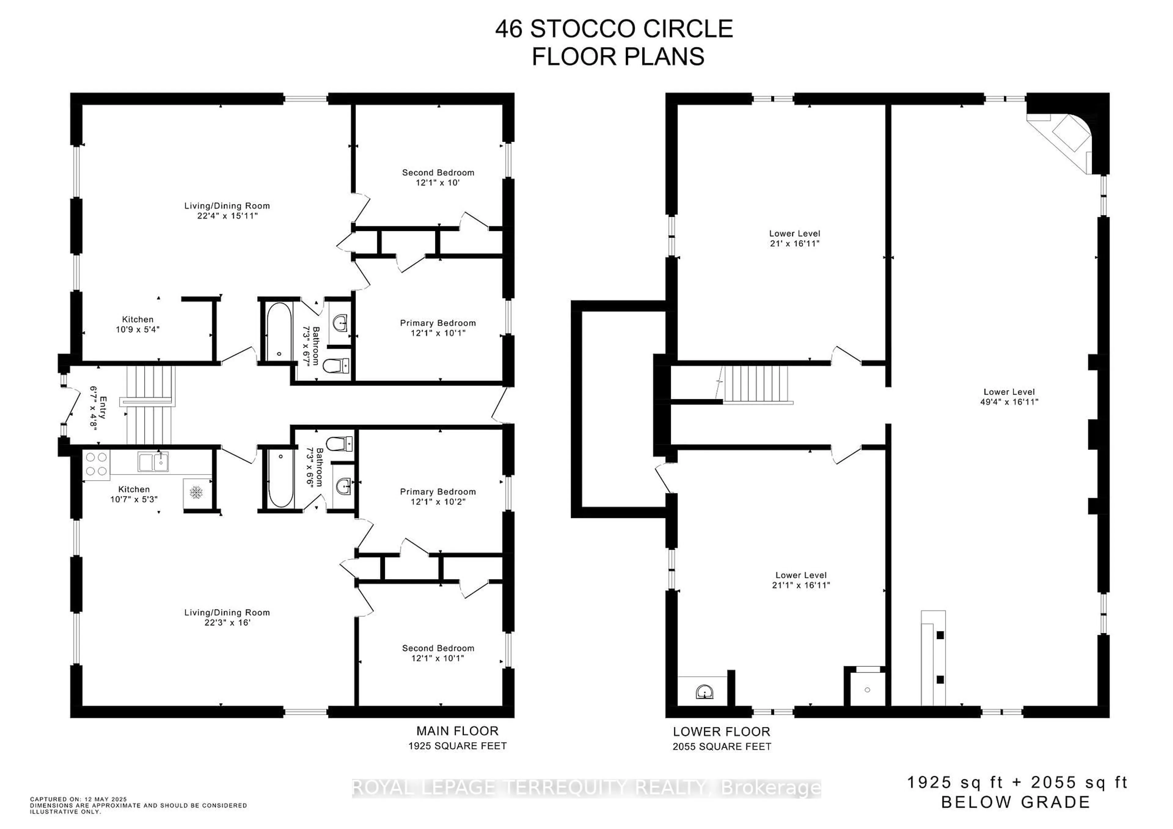 Floor plan for 46 Stocco Circ, Tiny Ontario L0L 2T0