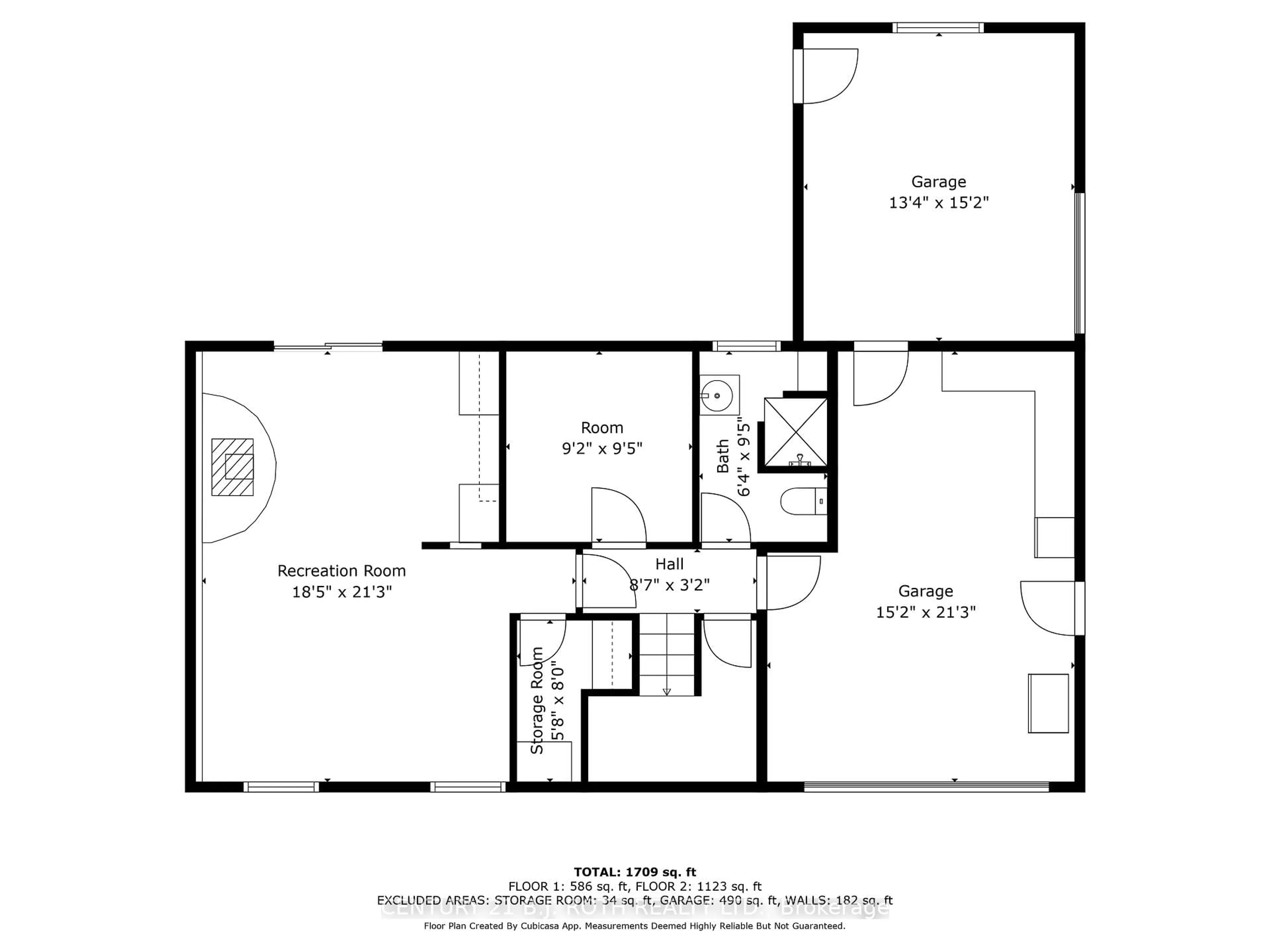 Floor plan for 20 Chippawa Crt, Barrie Ontario L4M 5N8