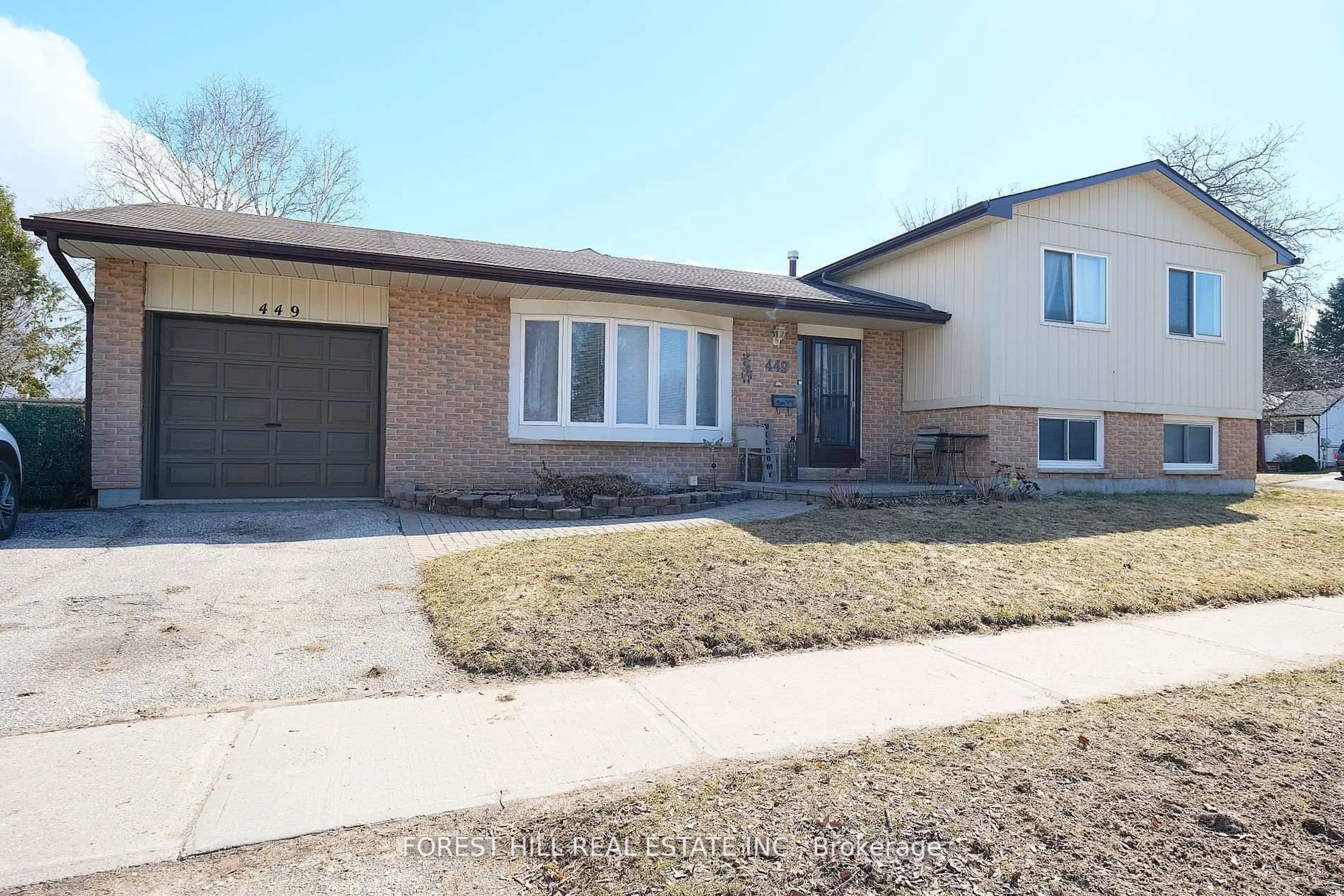 Home with brick exterior material, street for 449 Leacock Dr, Barrie Ontario L4N 4X6