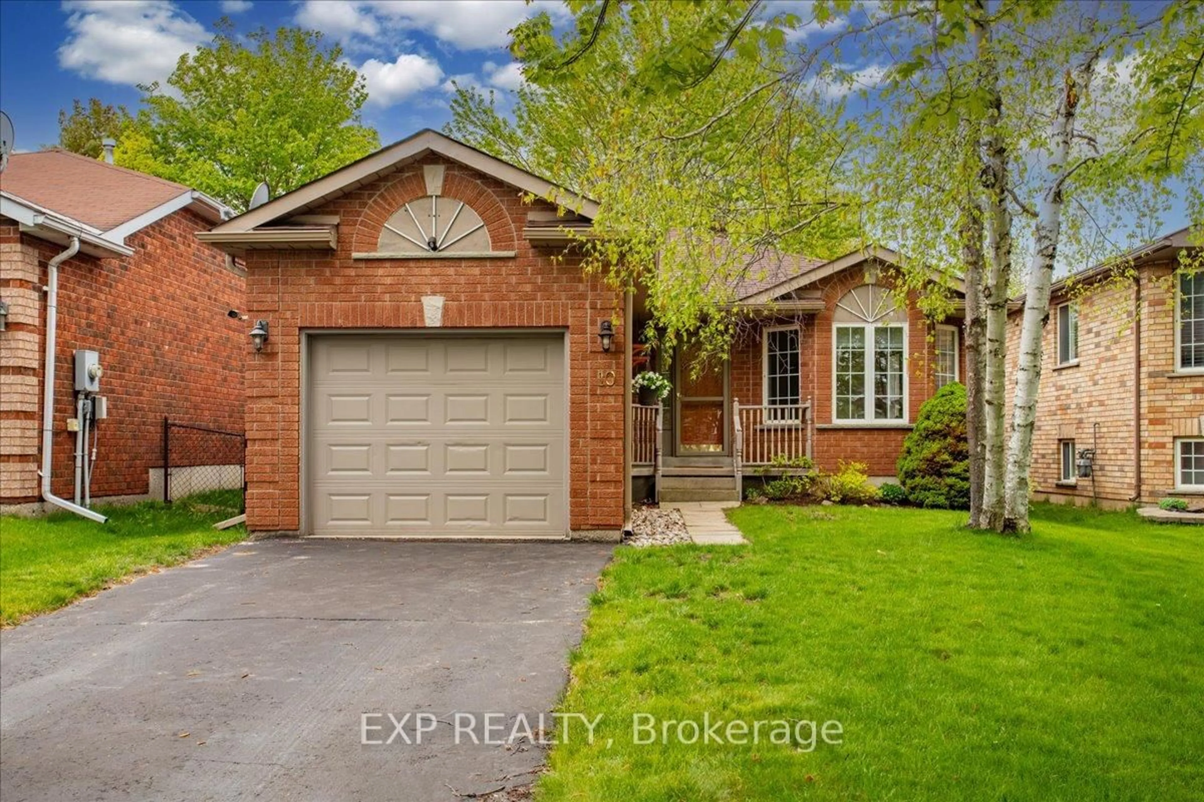 Home with brick exterior material, street for 10 Wallwins Way, Barrie Ontario L4N 8M1