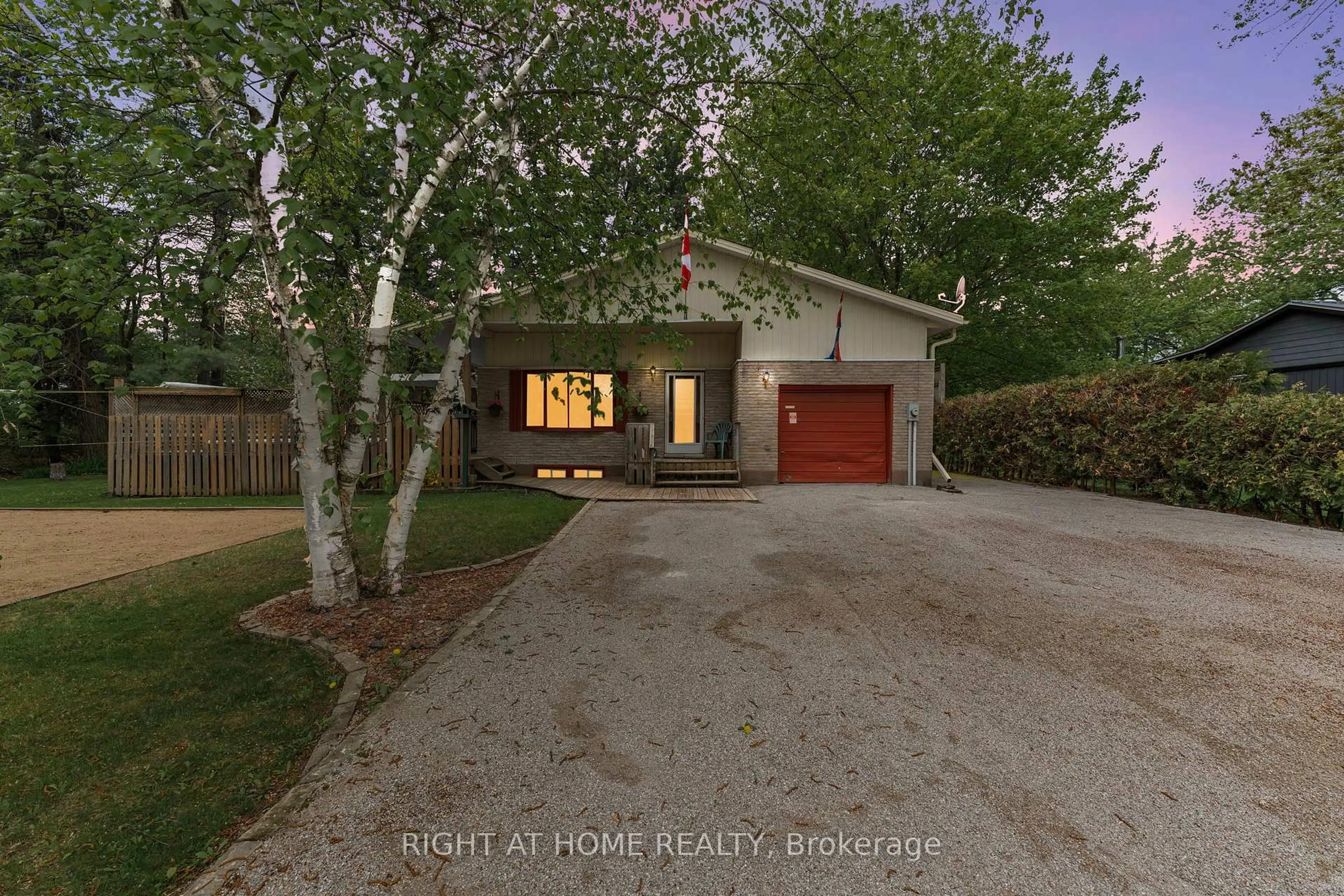A pic from outside/outdoor area/front of a property/back of a property/a pic from drone, street for 3500 Baldwick Lane, Springwater Ontario L0M 1T2