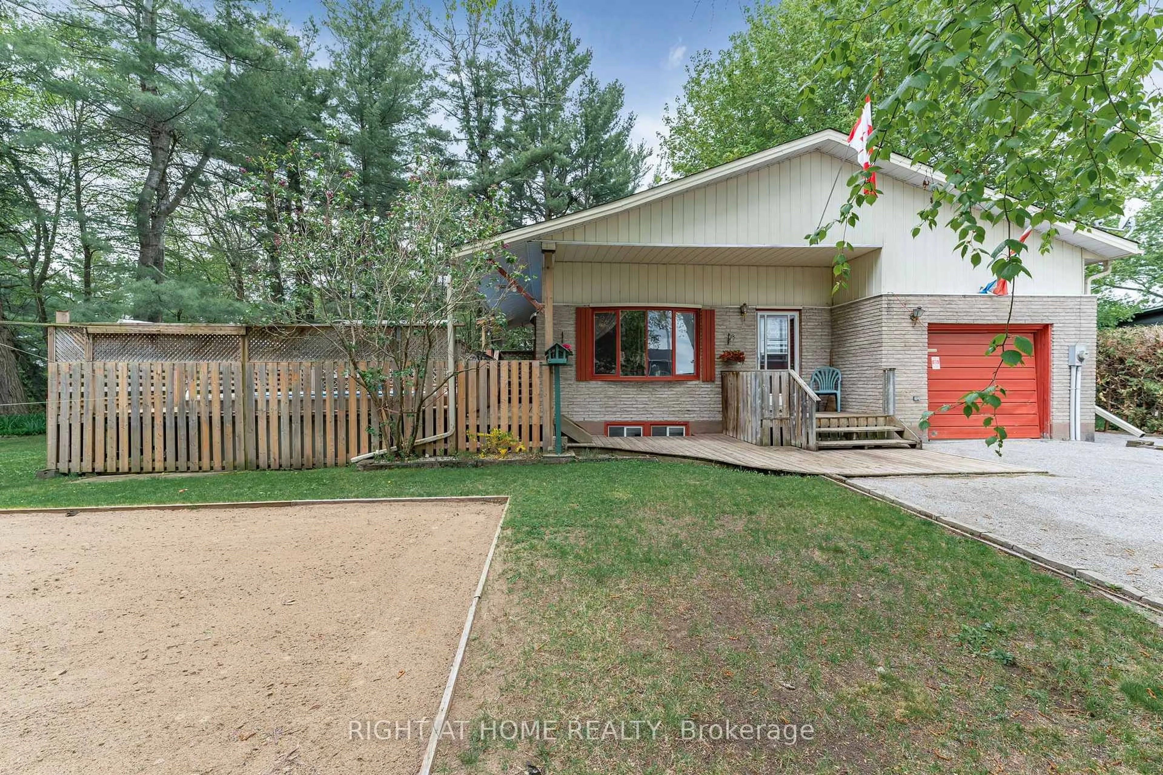 A pic from outside/outdoor area/front of a property/back of a property/a pic from drone, street for 3500 Baldwick Lane, Springwater Ontario L0M 1T2