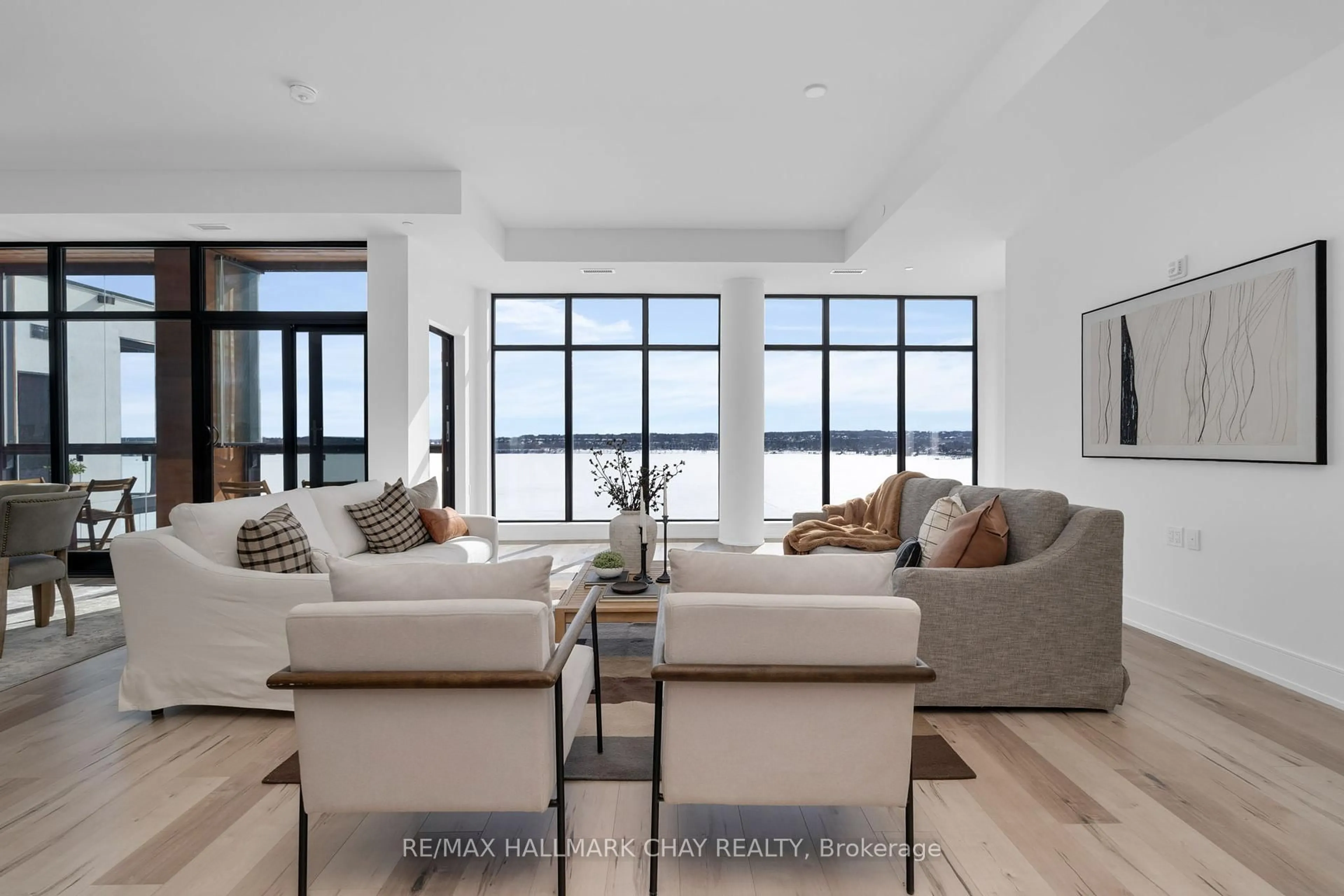 Living room with furniture, unknown for 185 Dunlop St #PH07, Barrie Ontario L4M 1B2