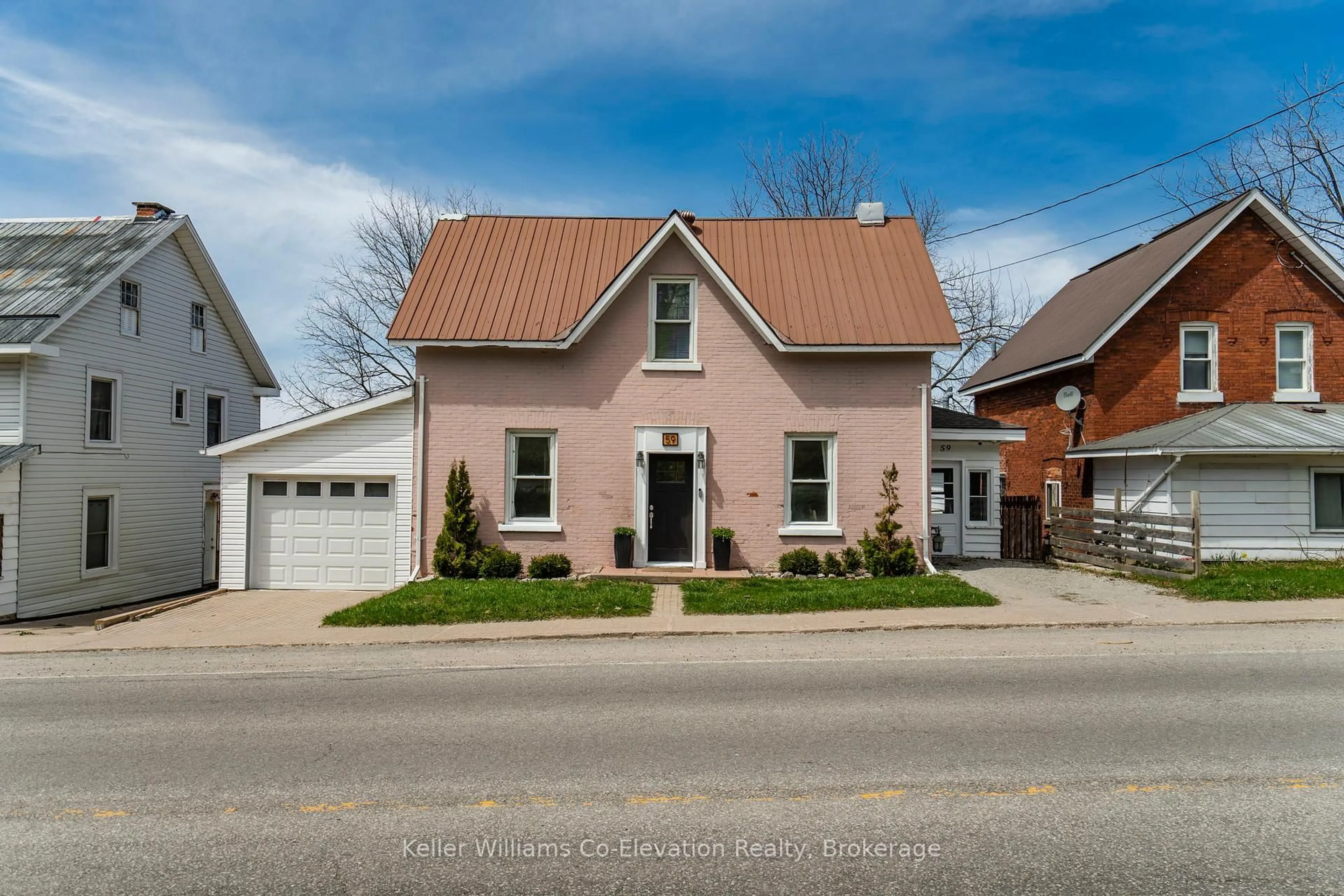 Home with brick exterior material, street for 59 Robert St, Penetanguishene Ontario L9M 1N1
