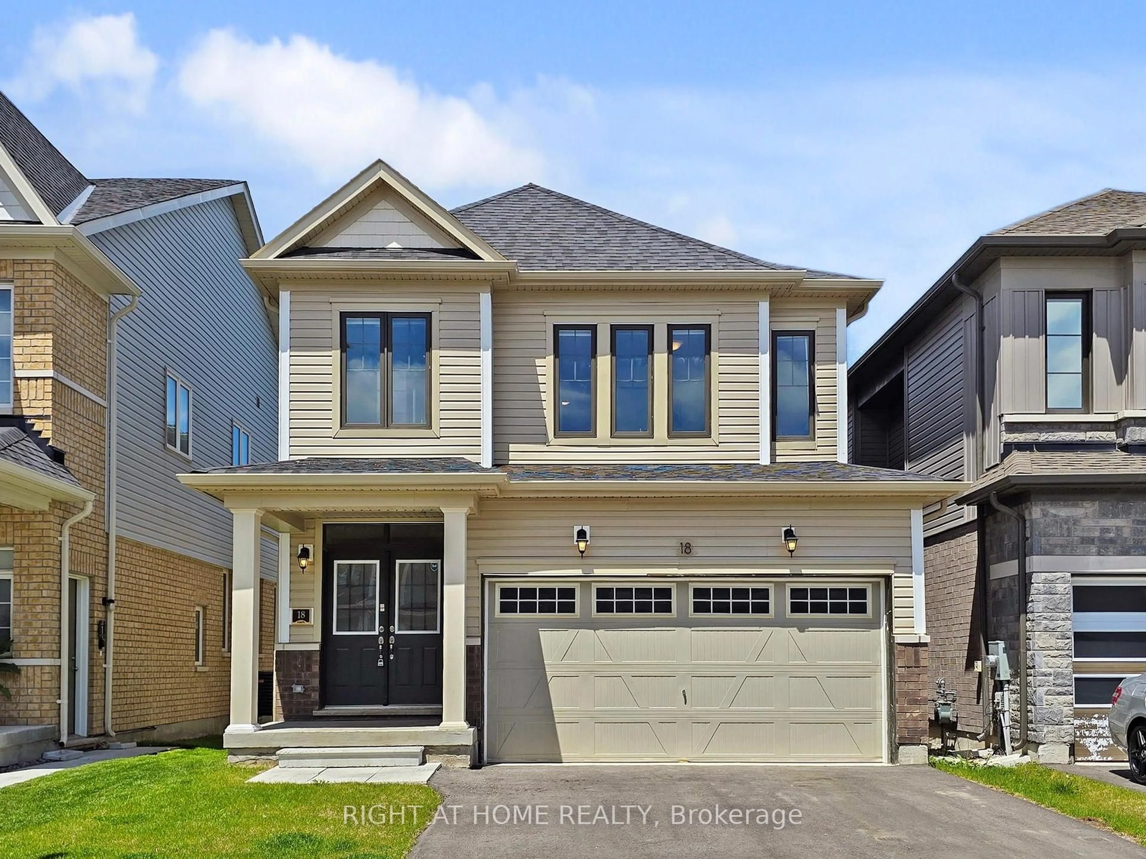 Home with brick exterior material, street for 18 Bannister Rd, Barrie Ontario L9J 0L4