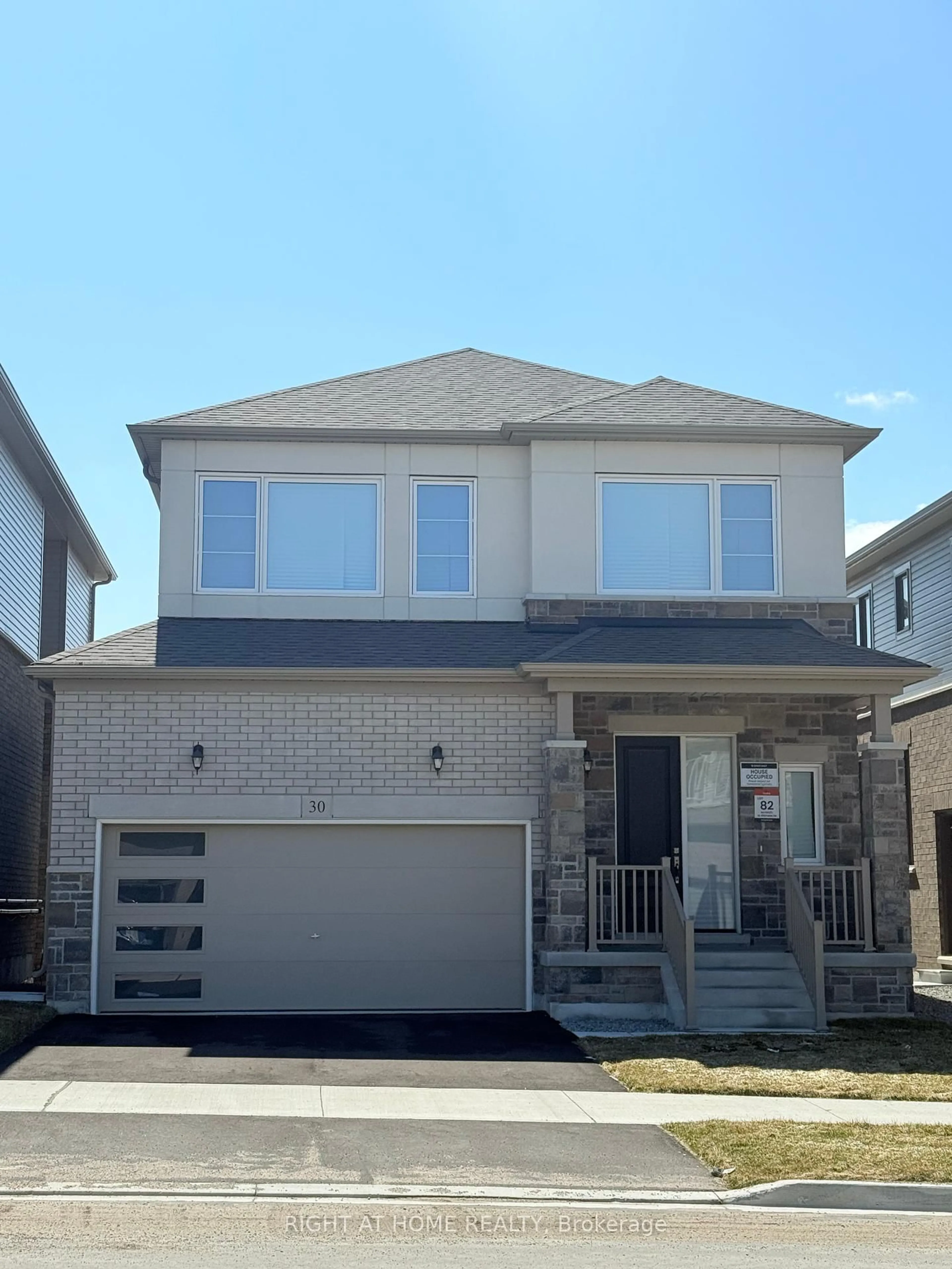 Home with vinyl exterior material, street for 30 Shepherd Dr, Barrie Ontario L9J 0P3
