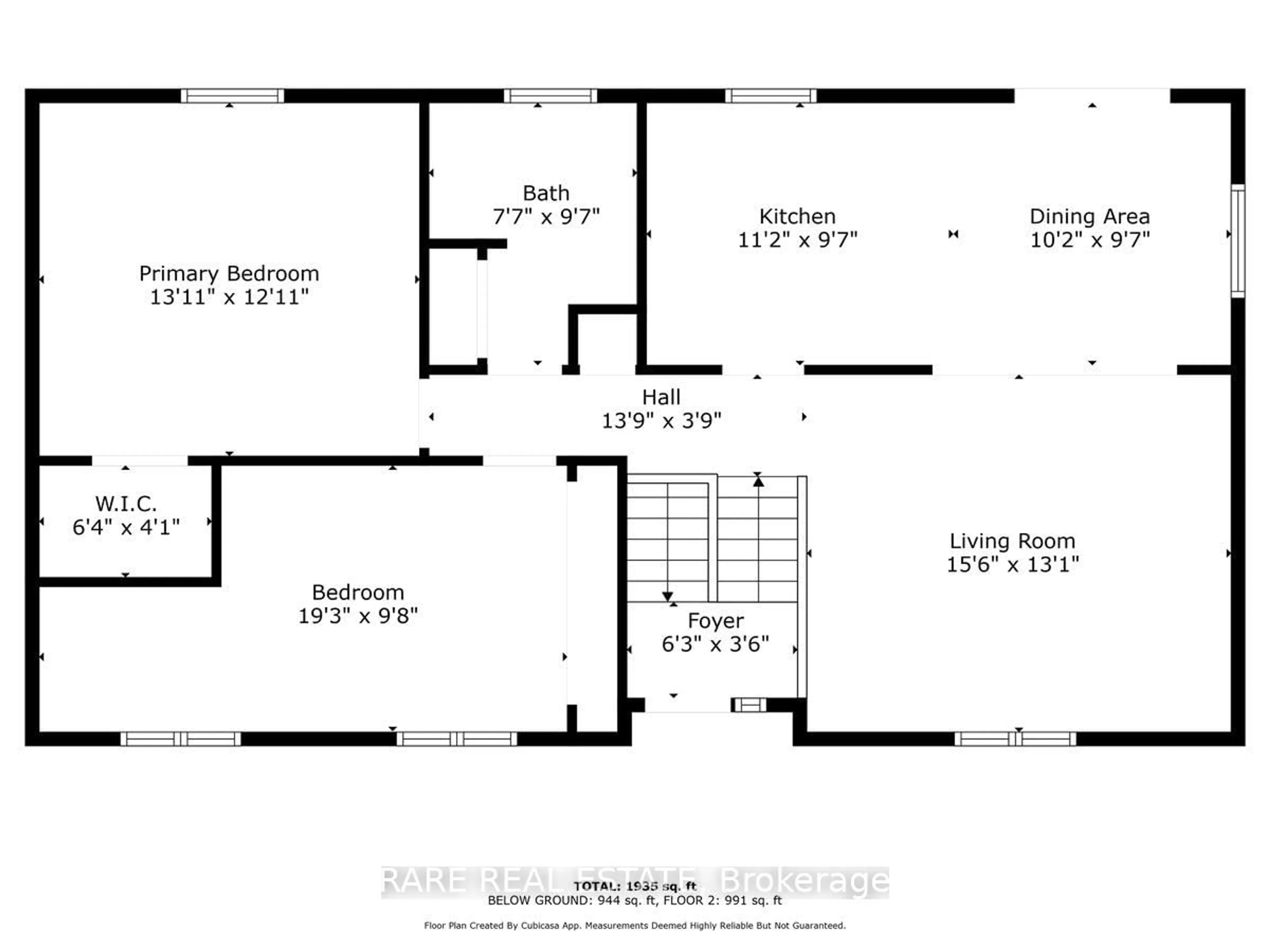Floor plan for 3027 12/13 Sdrd, Clearview Ontario L0M 1N0