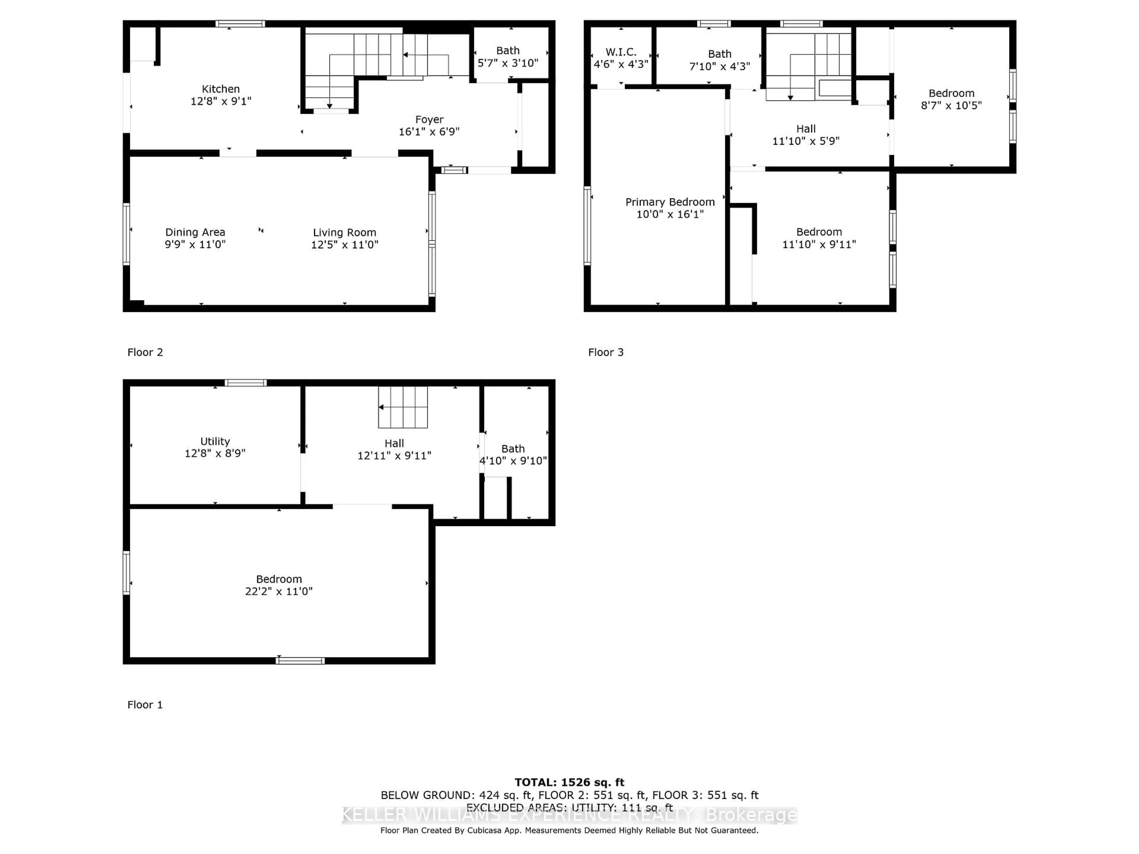Floor plan for 45 Garden Dr, Barrie Ontario L4N 5T8