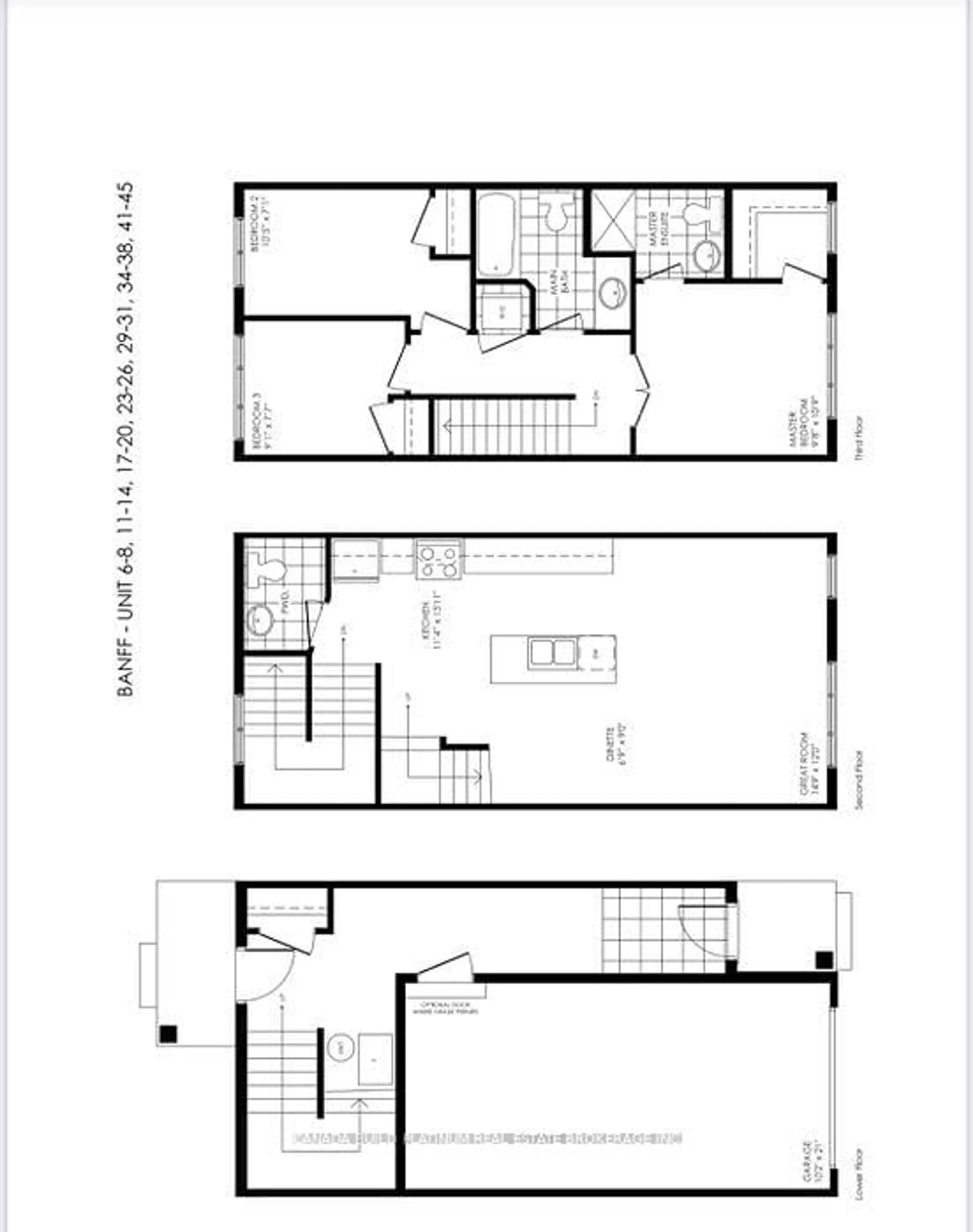 Floor plan for 46-56 Patterson Rd #Unit 22, Barrie Ontario L4N 3W2