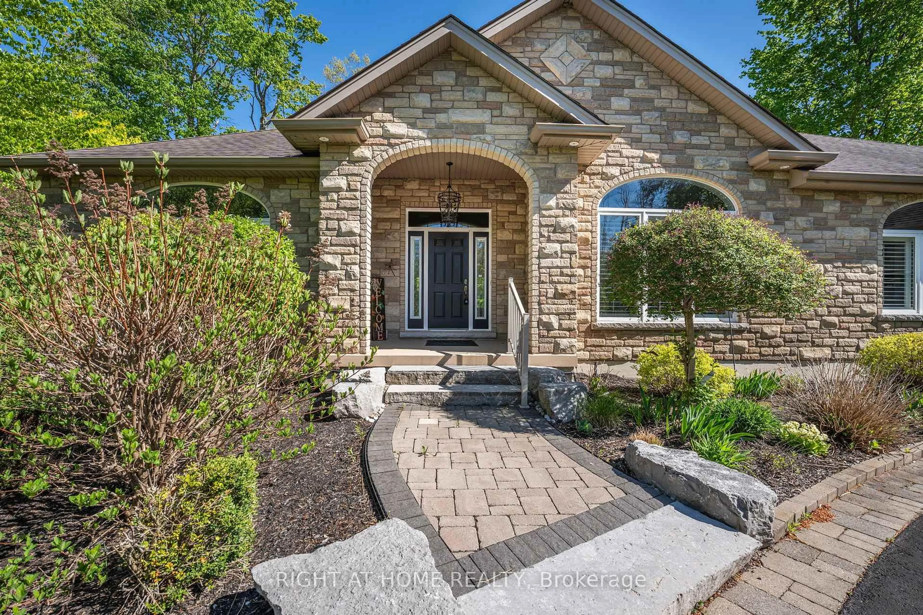 Home with brick exterior material, street for 1205 Seadon Rd, Springwater Ontario L9X 1V5