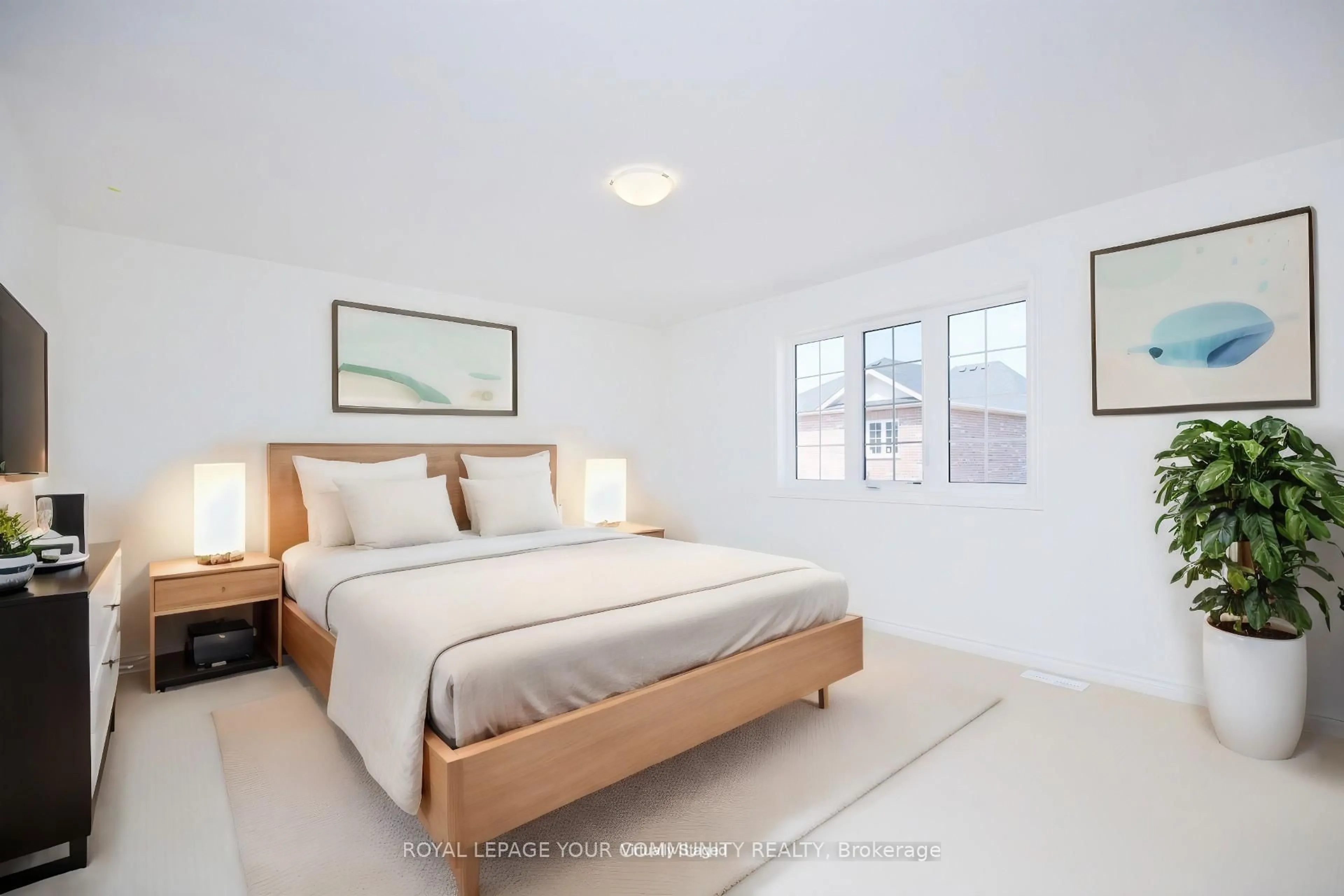 Bedroom with bed, unknown for 244 McKenzie Dr, Clearview Ontario L0M 1S0
