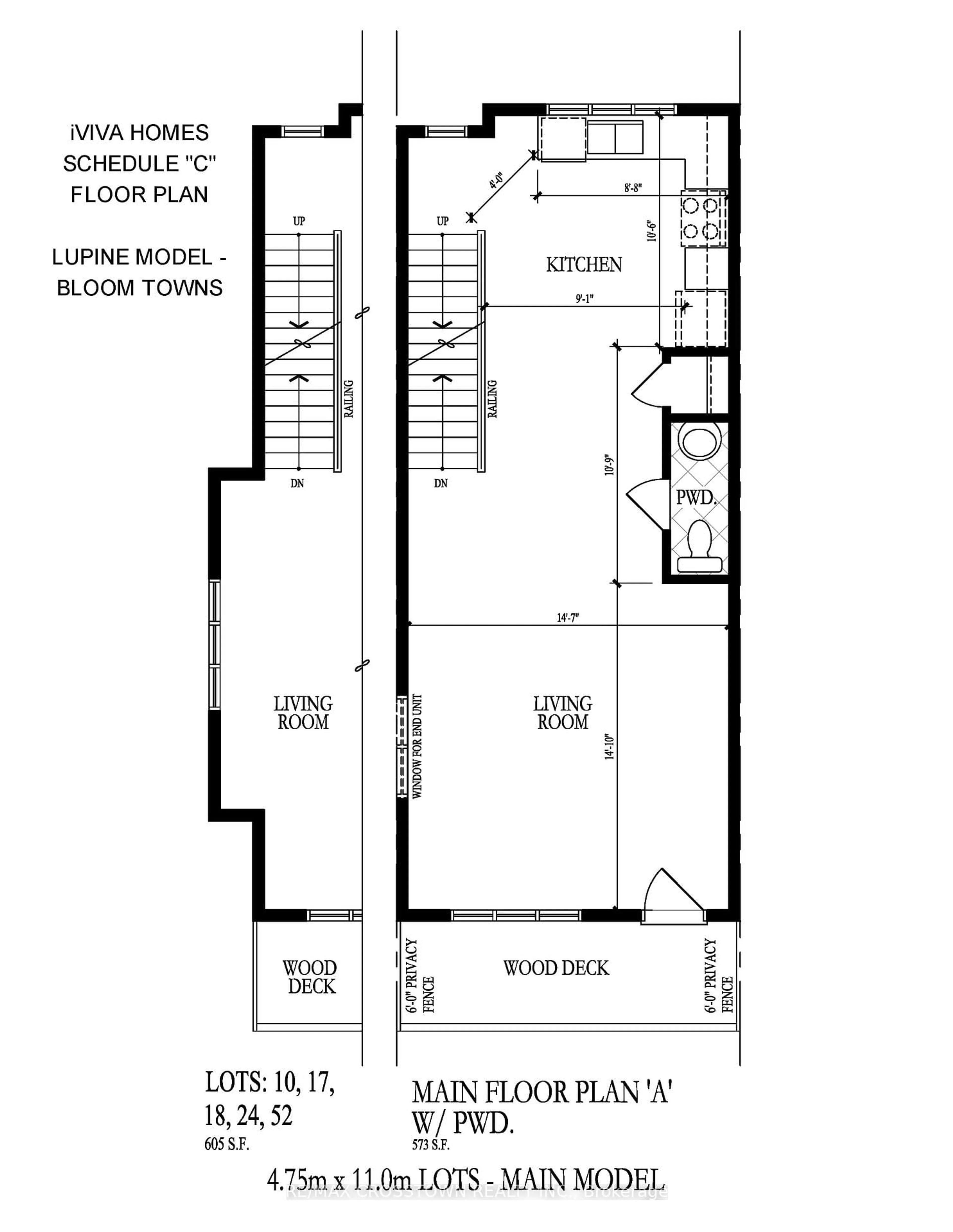 Floor plan for 540 Essa Rd #20, Barrie Ontario L9J 0H2