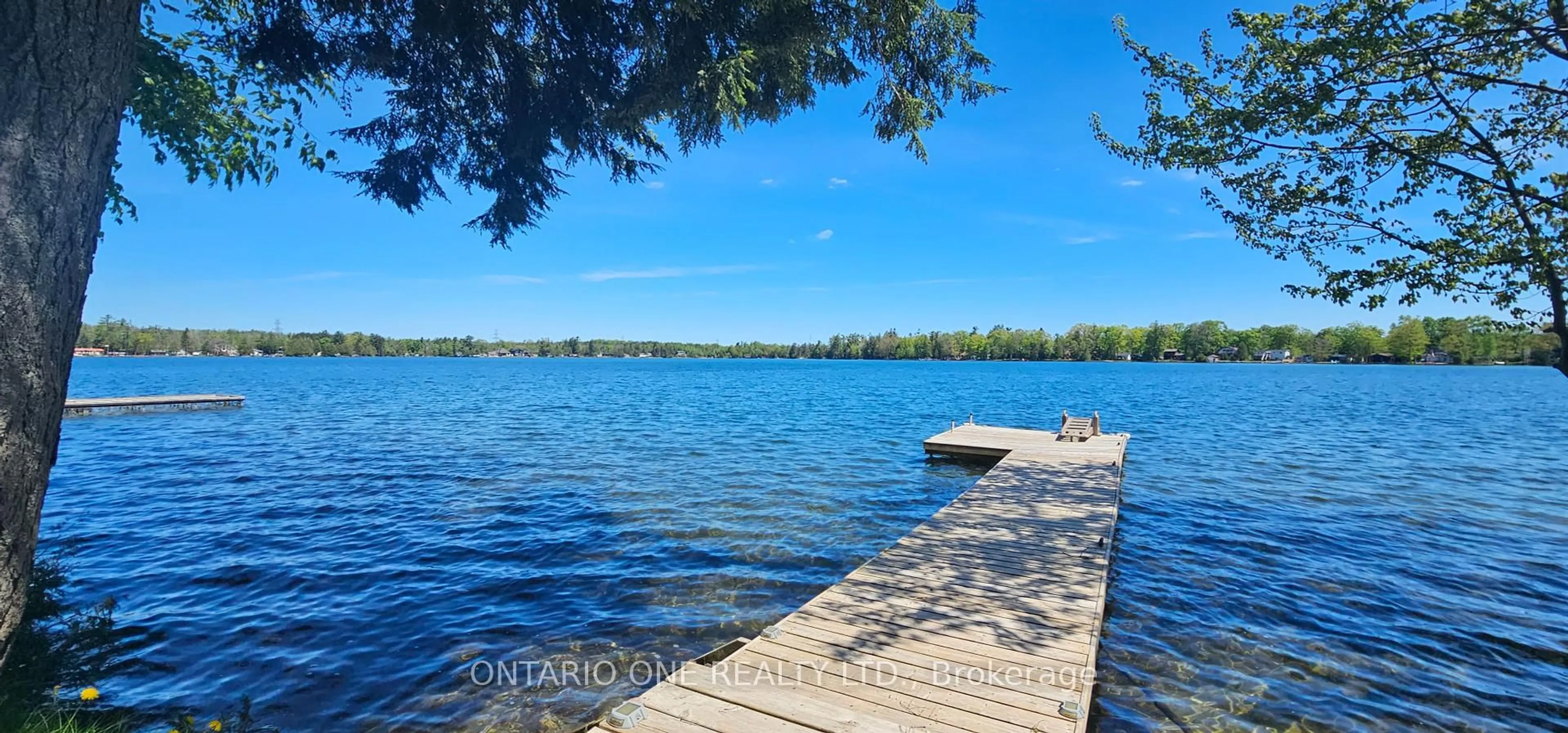 Patio, water/lake/river/ocean view for 3143 Sparrow Lake Rd, Severn Ontario L0K 2B0