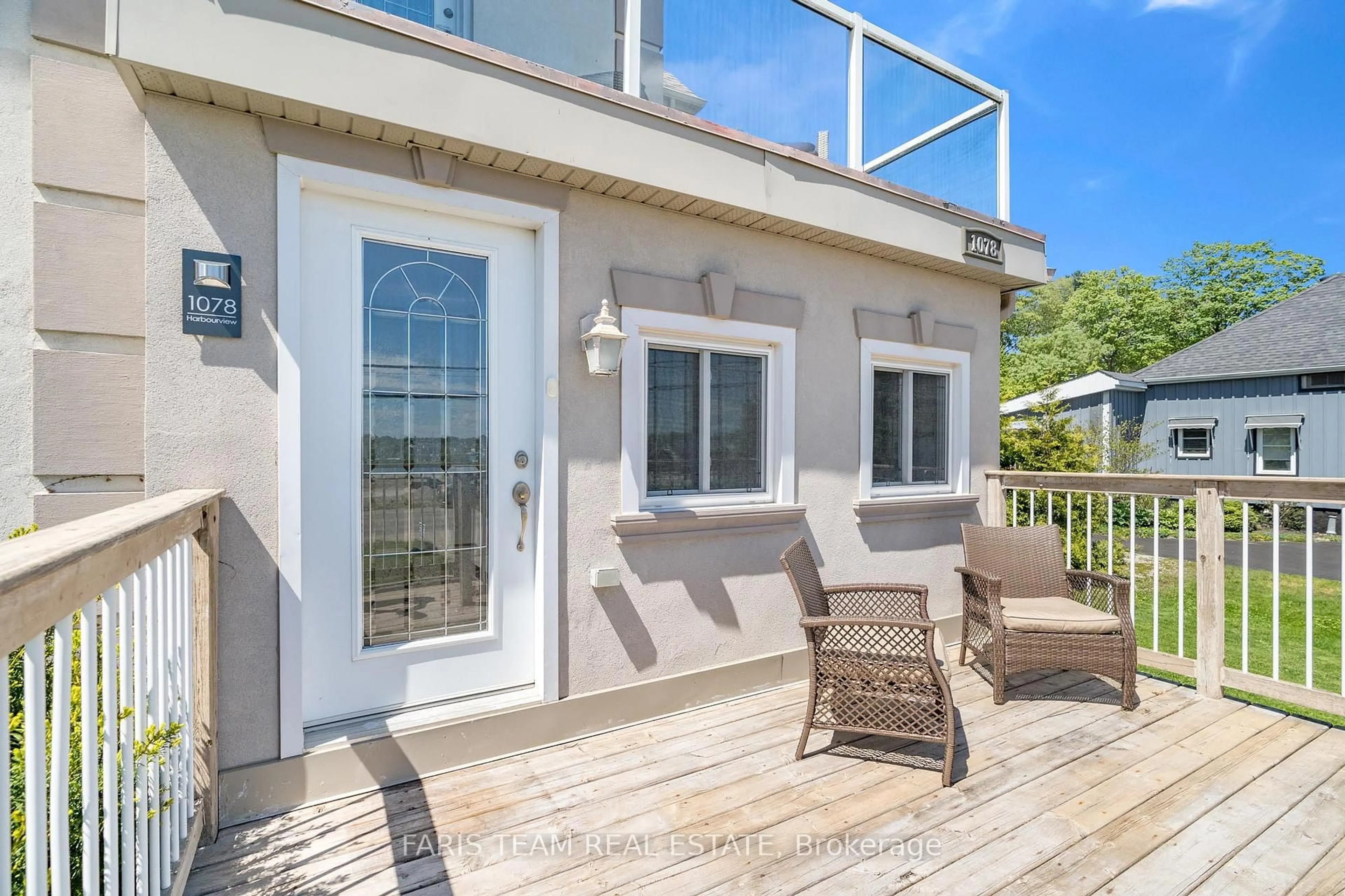 Patio, water/lake/river/ocean view for 1078 Harbourview Dr, Midland Ontario L4R 5J4