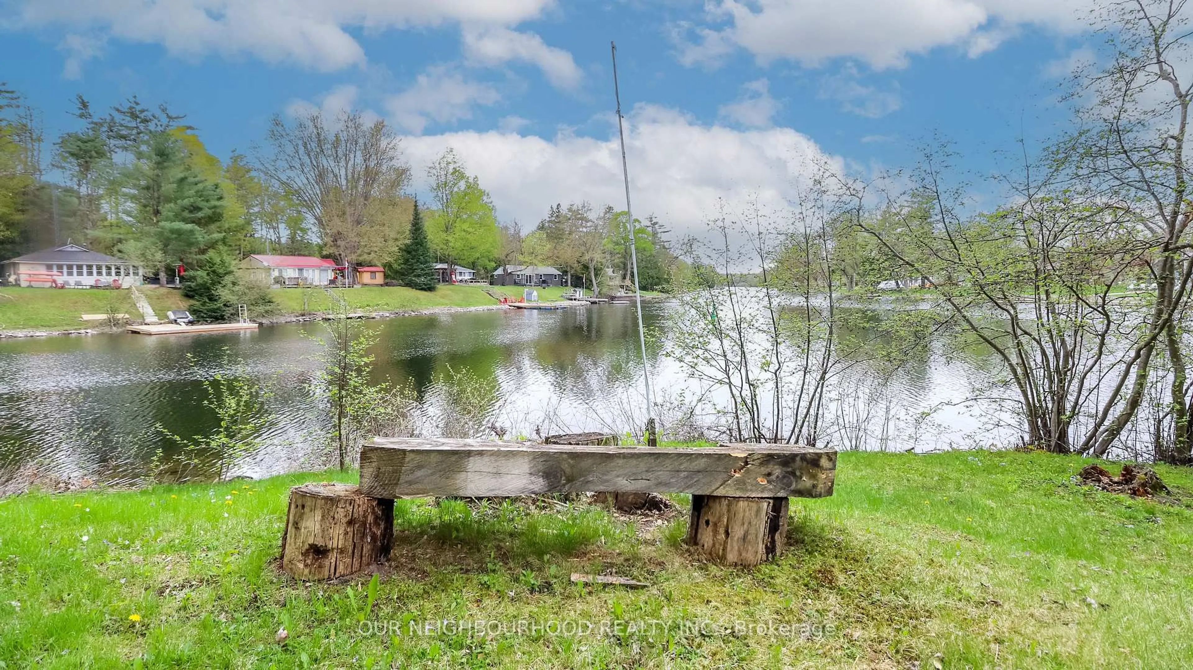 Patio, water/lake/river/ocean view for 2502 Channel Point Lane, Severn Ontario L0K 2B0