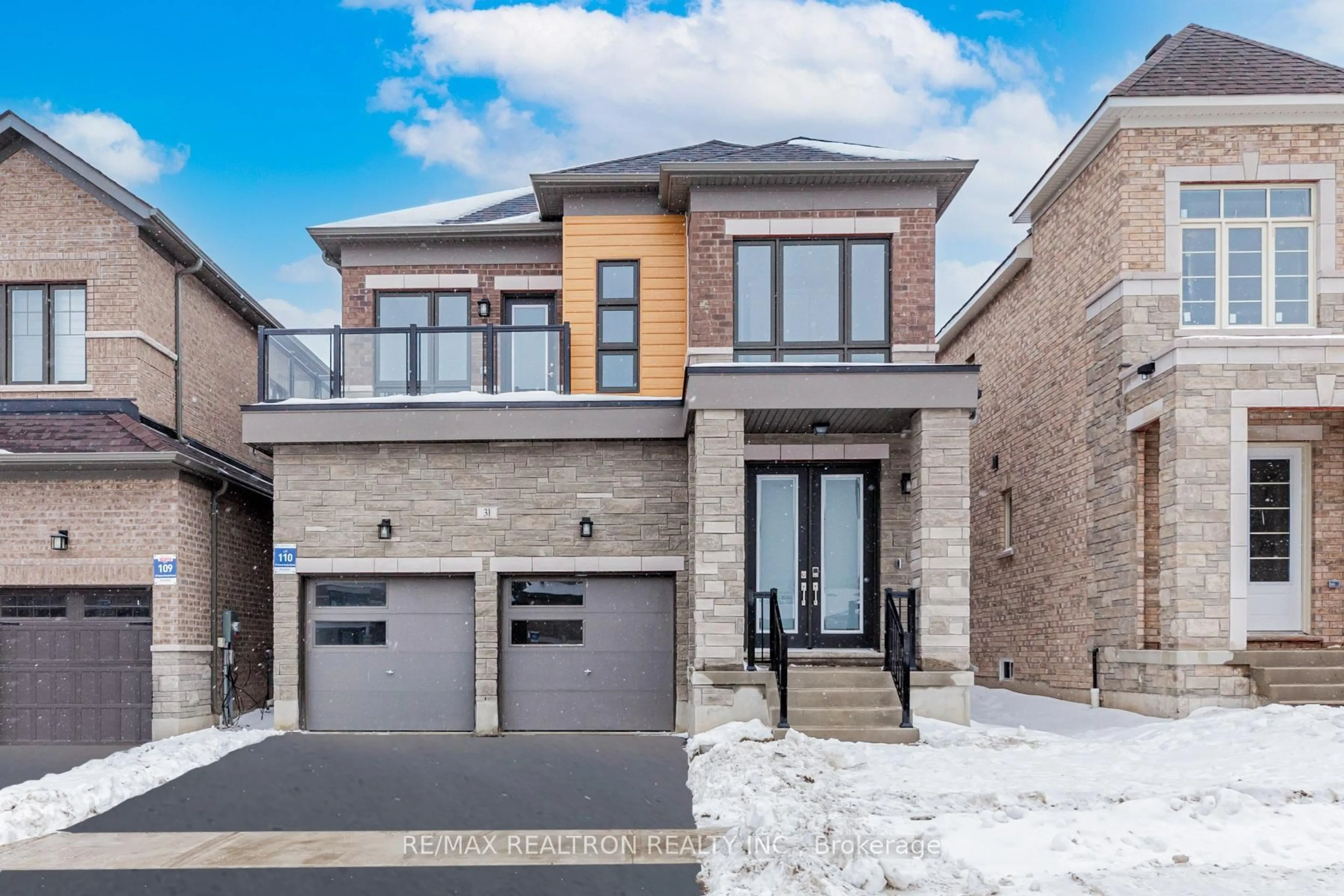 Home with brick exterior material, street for 31 Sweet Cicely St, Springwater Ontario L9X 2C7