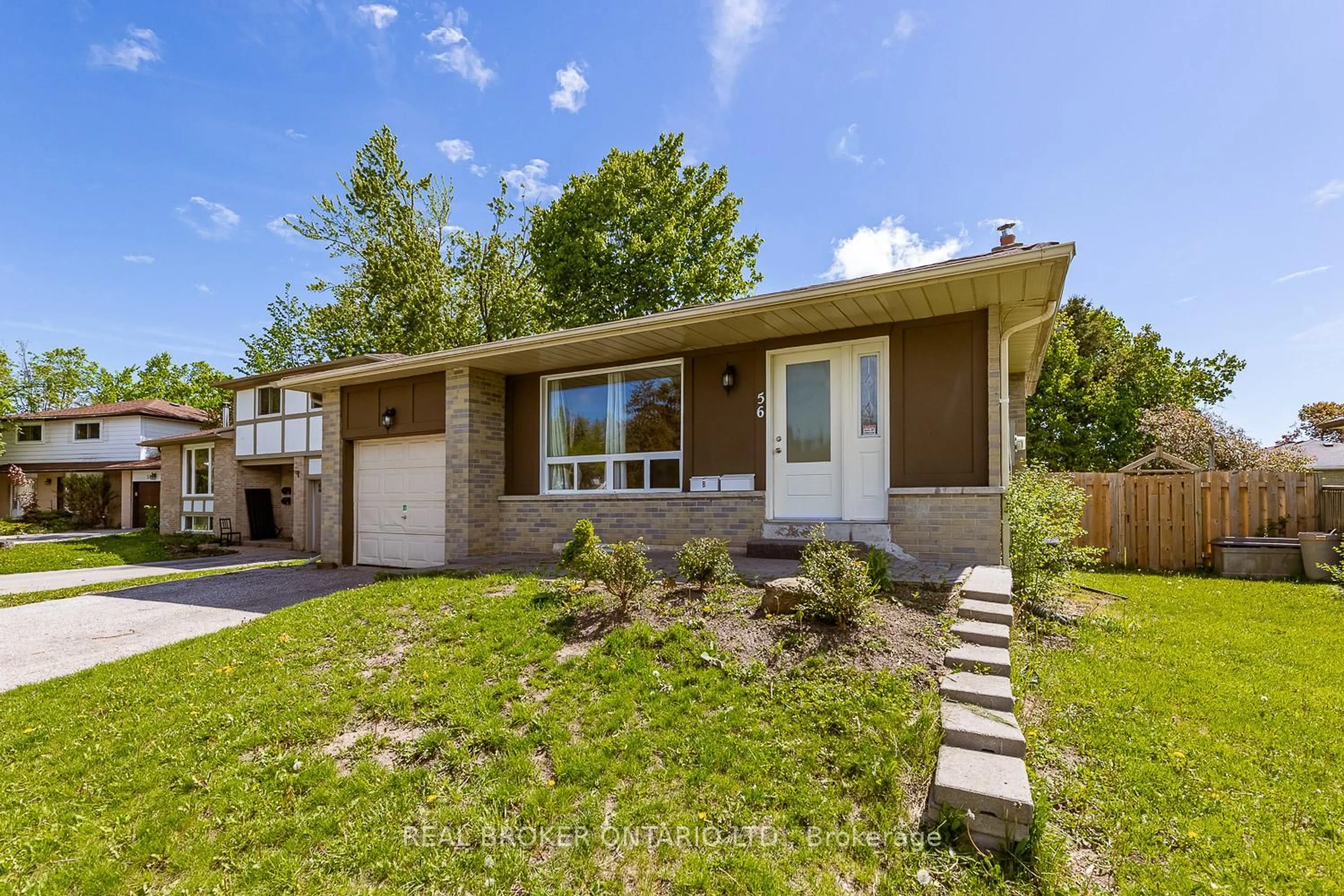 Home with brick exterior material, street for 56 Bernick Dr, Barrie Ontario L4M 2V5