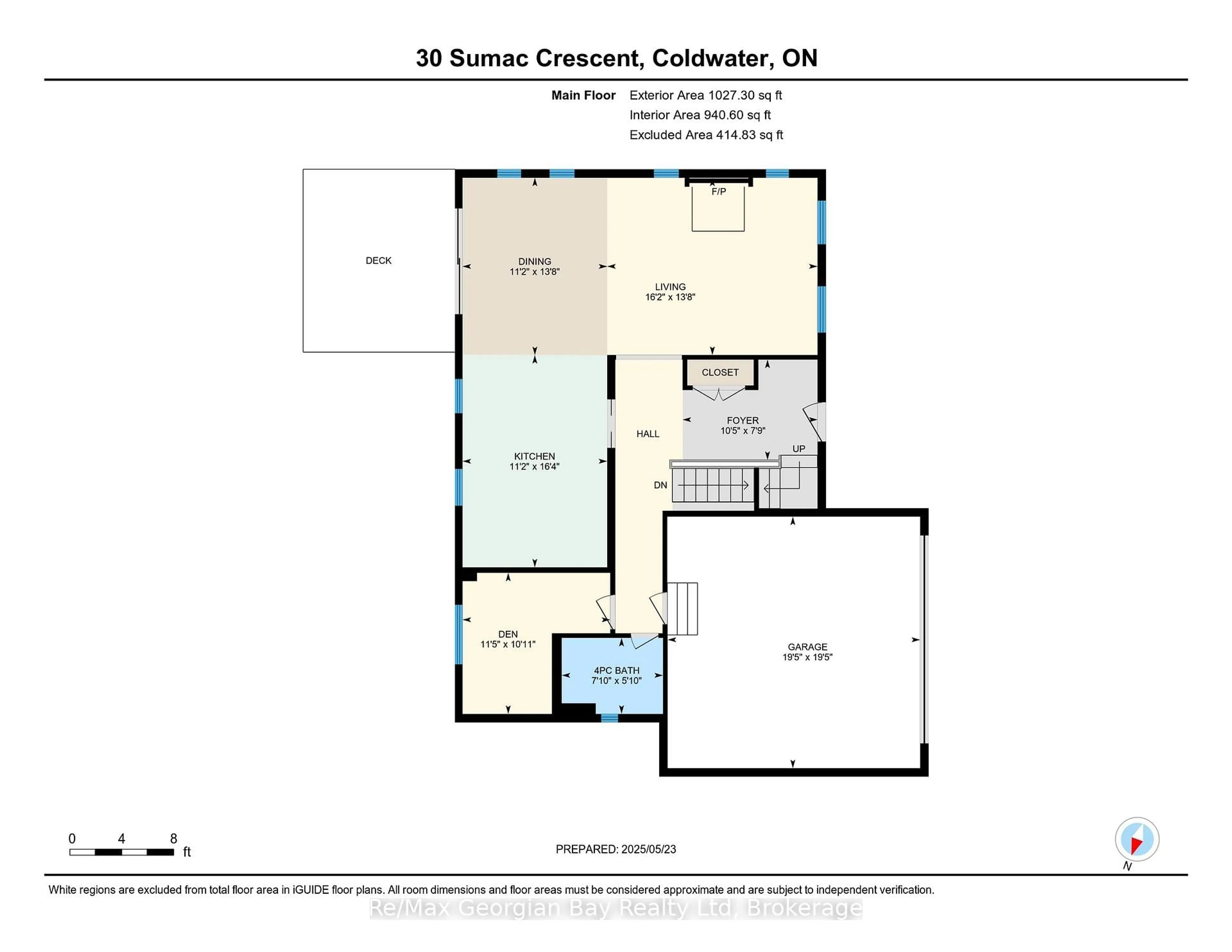 Floor plan for 30 SUMAC Cres, Oro-Medonte Ontario L0K 1E0