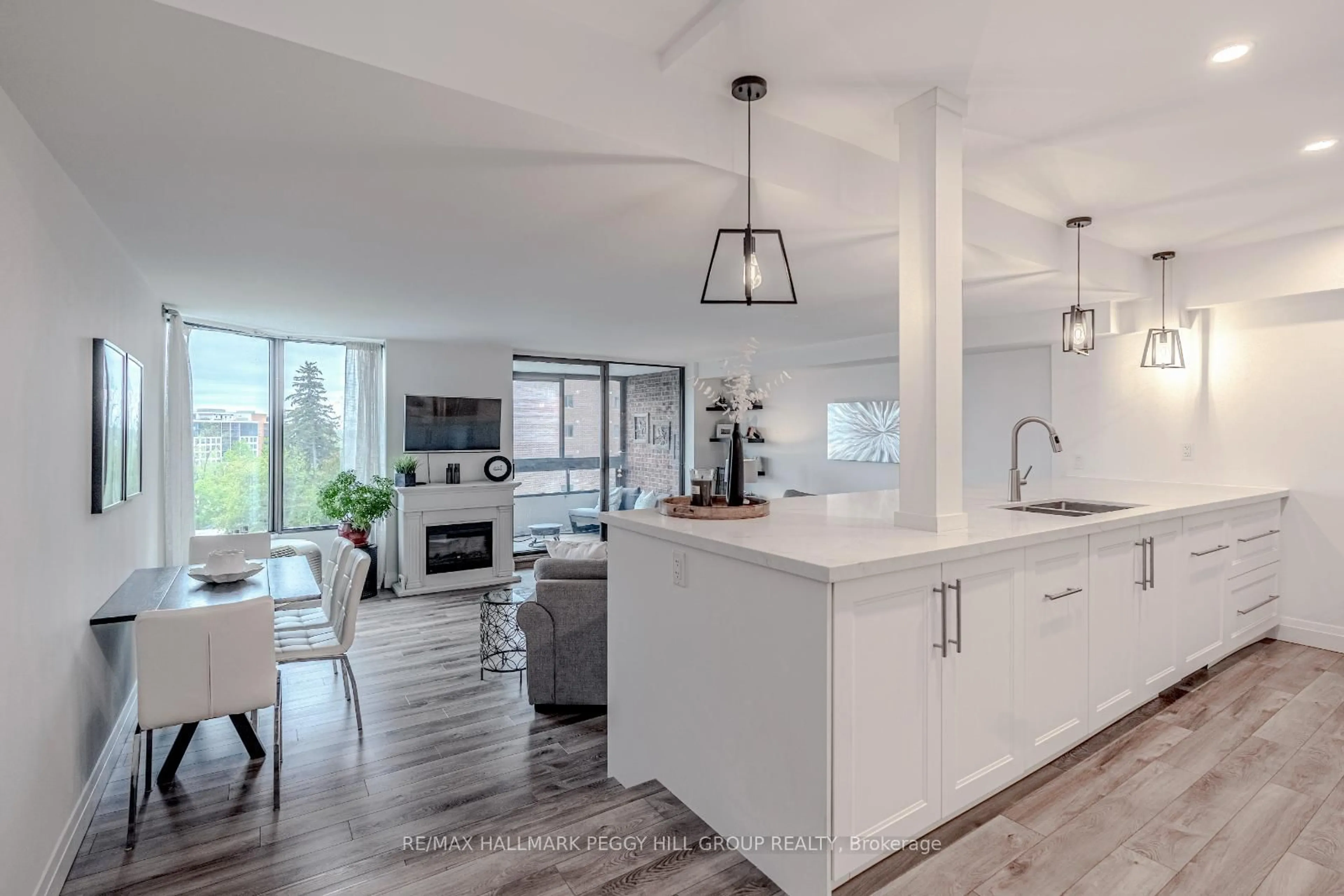 Open concept kitchen, unknown for 181 Collier St #504, Barrie Ontario L4M 5L6