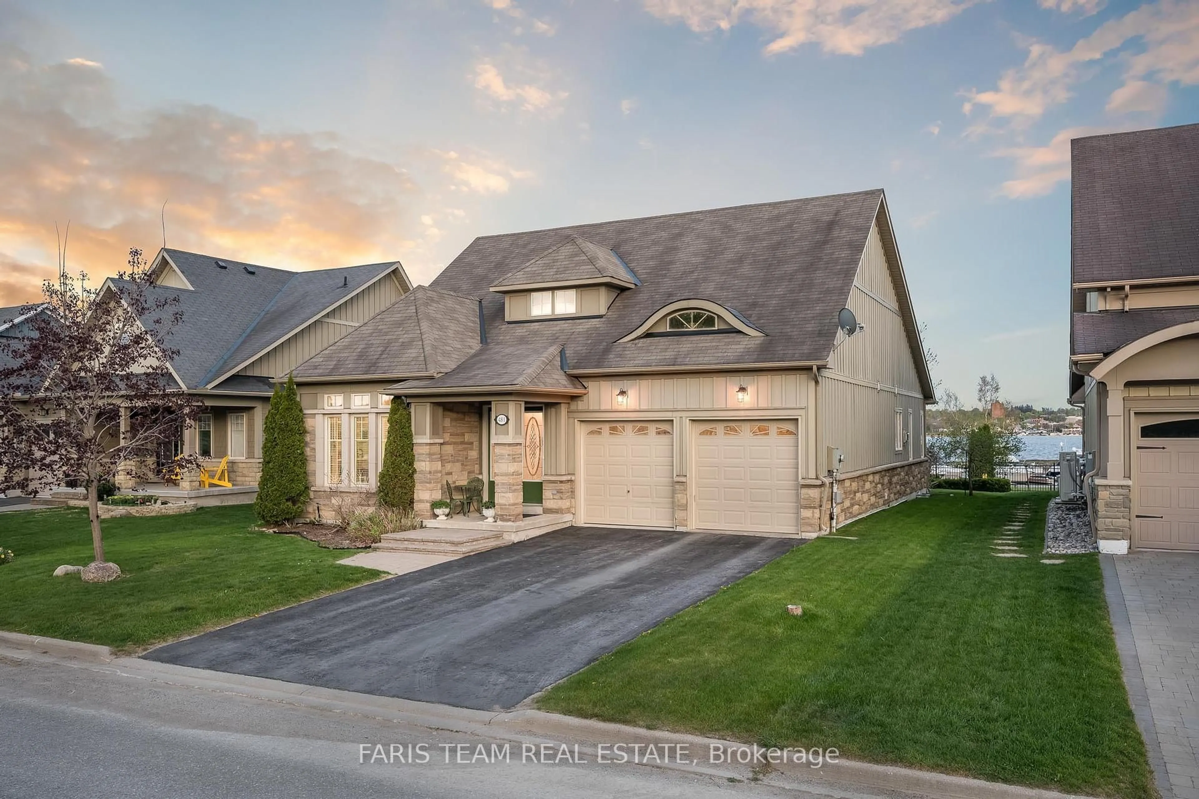 Home with brick exterior material, street for 481 Bayport Blvd, Midland Ontario L4R 0C5