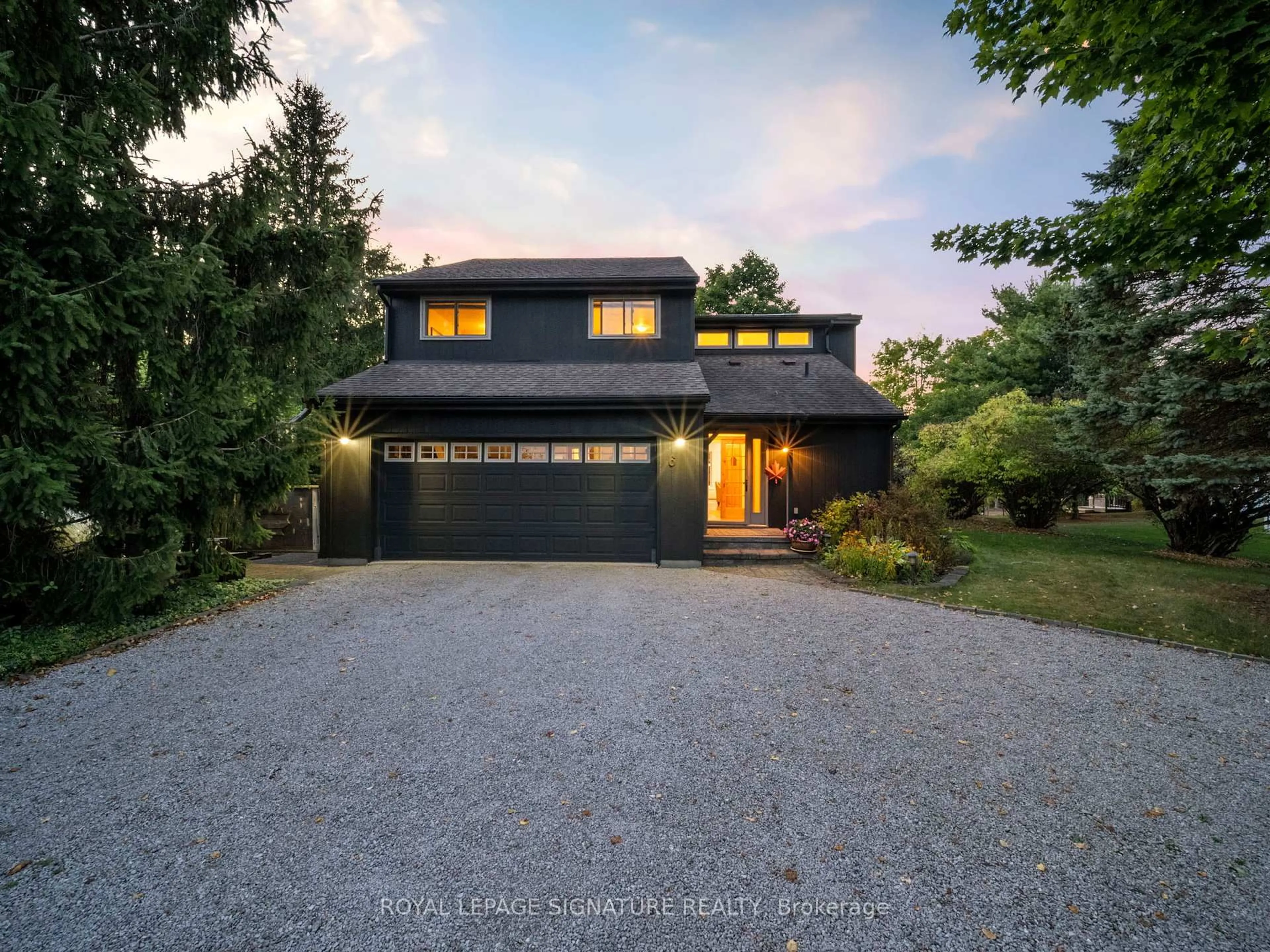 Home with brick exterior material, street for 6 Petherwin Pl, Oro-Medonte Ontario L0L 1T0