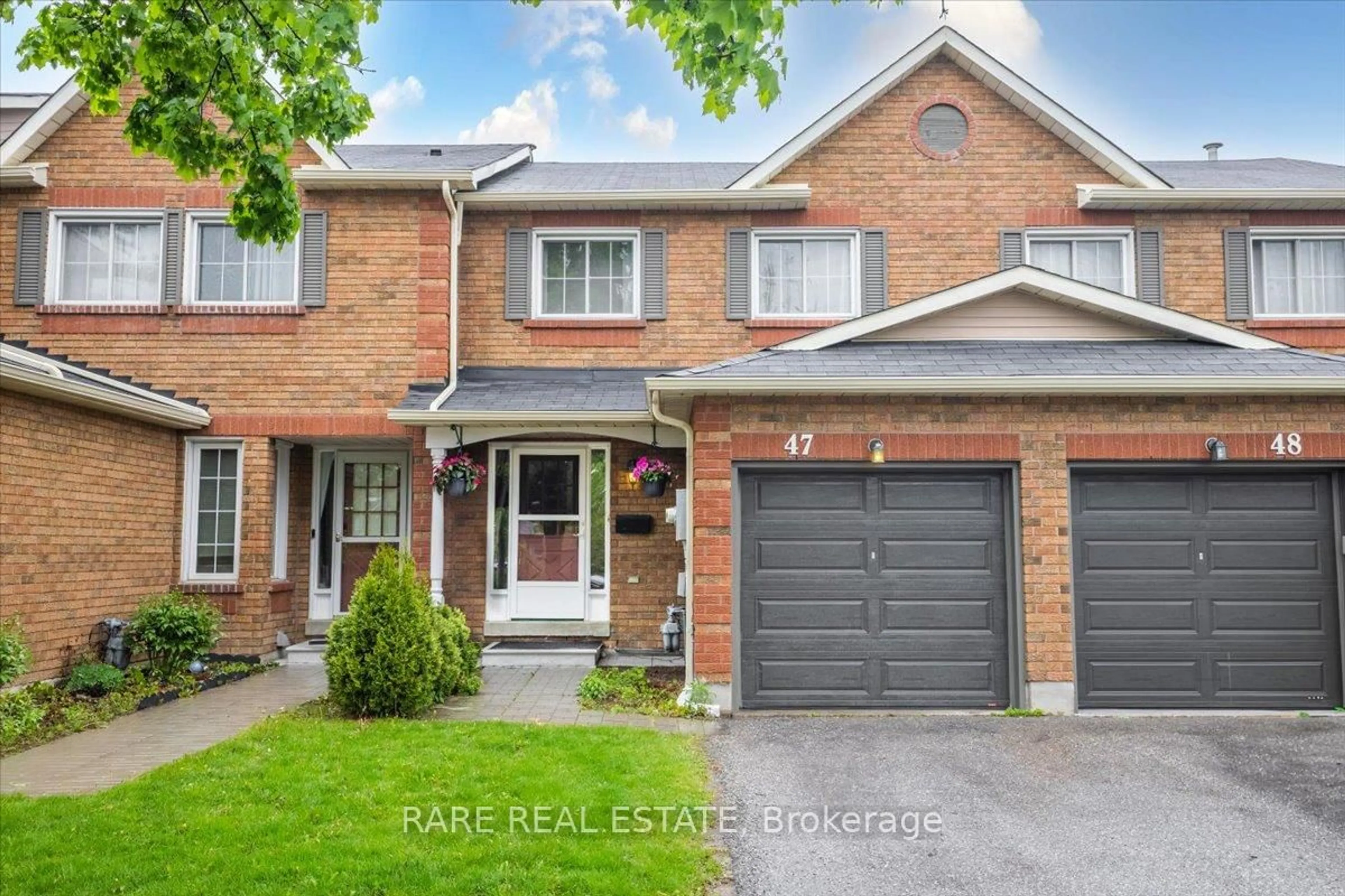 Home with brick exterior material, street for 165 Kozlov St #47, Barrie Ontario L4N 7M7