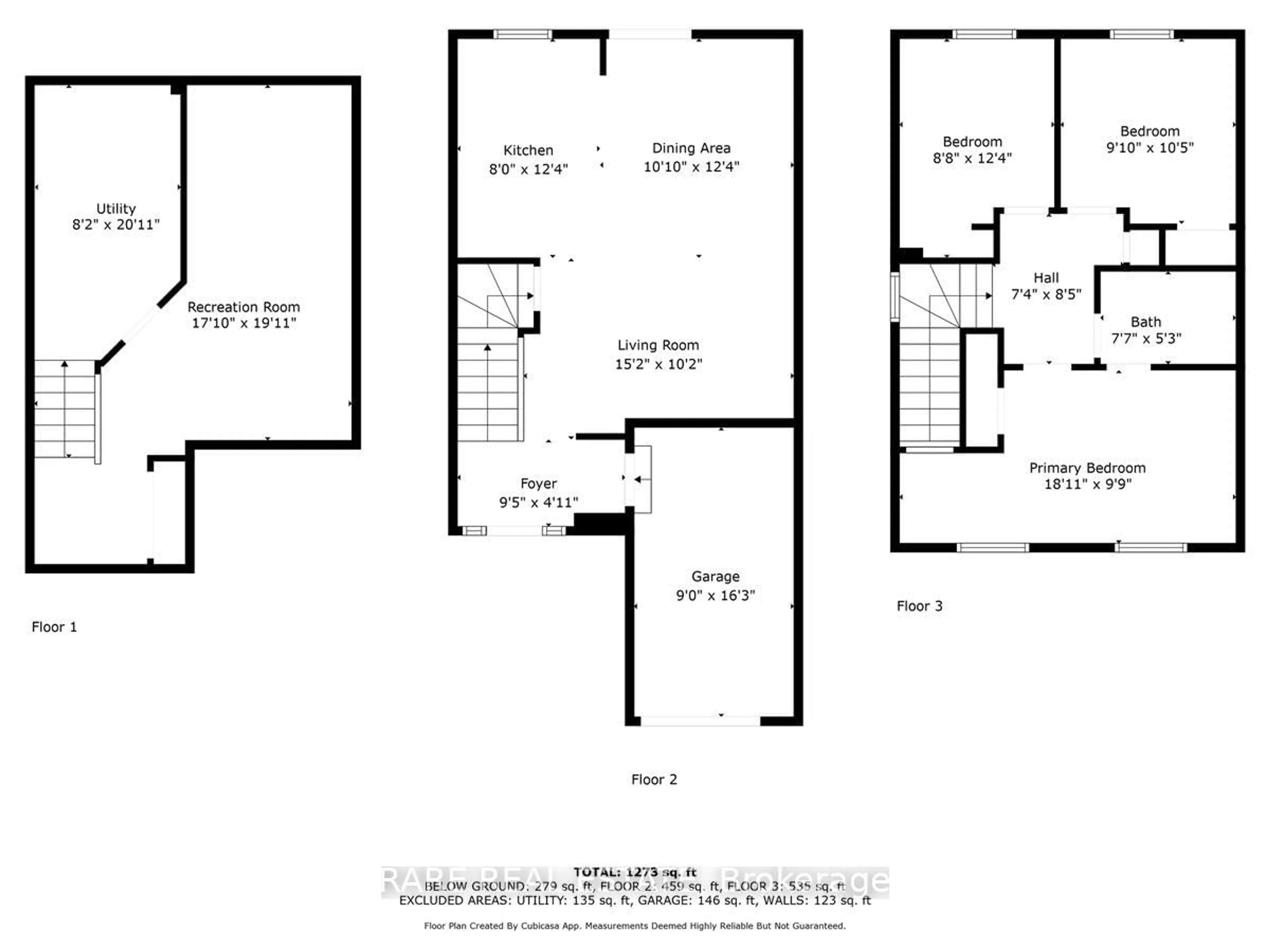 Floor plan for 165 Kozlov St #47, Barrie Ontario L4N 7M7