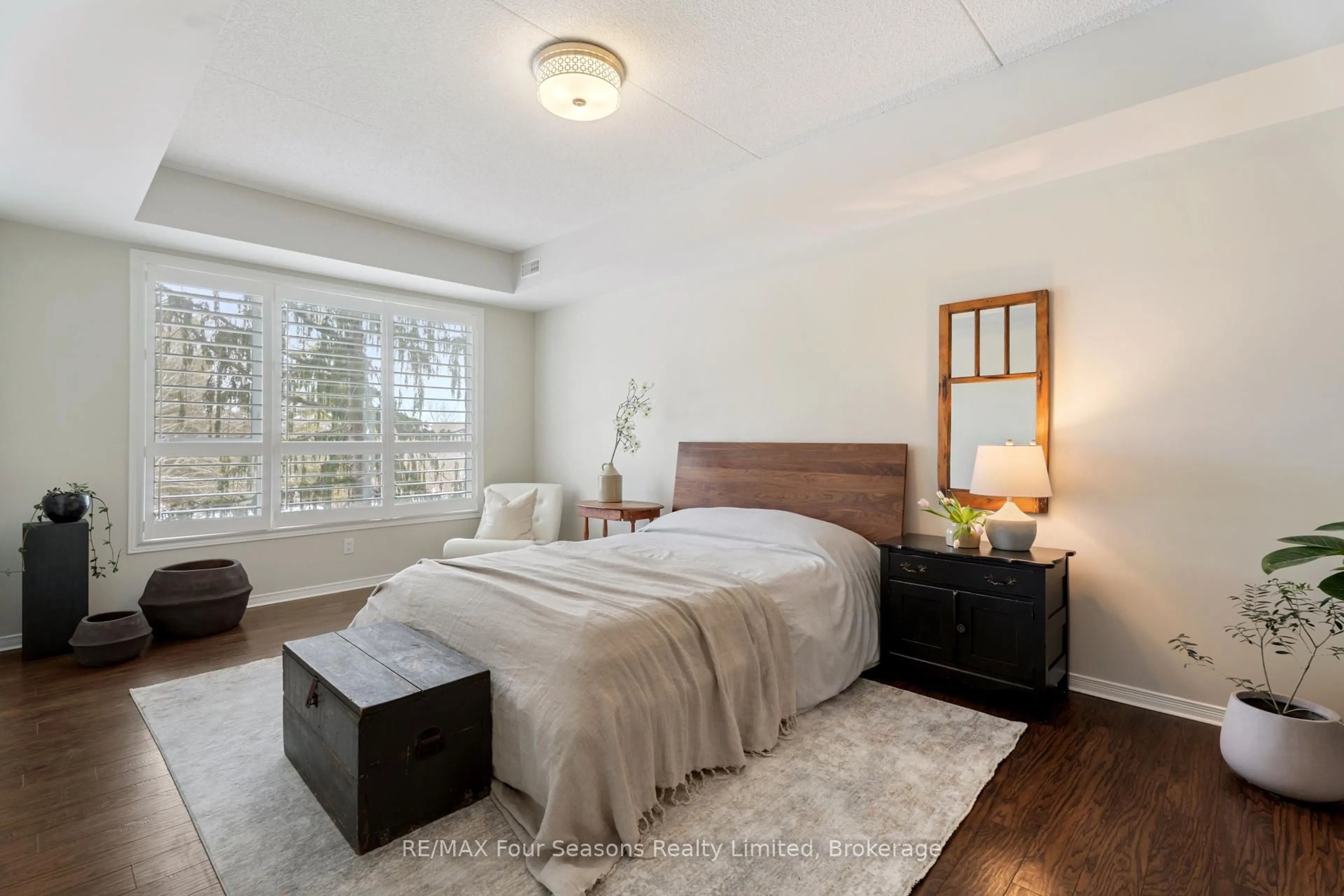 Bedroom with bed, unknown for 750 Johnston Park Ave #2012, Collingwood Ontario L9Y 5C7