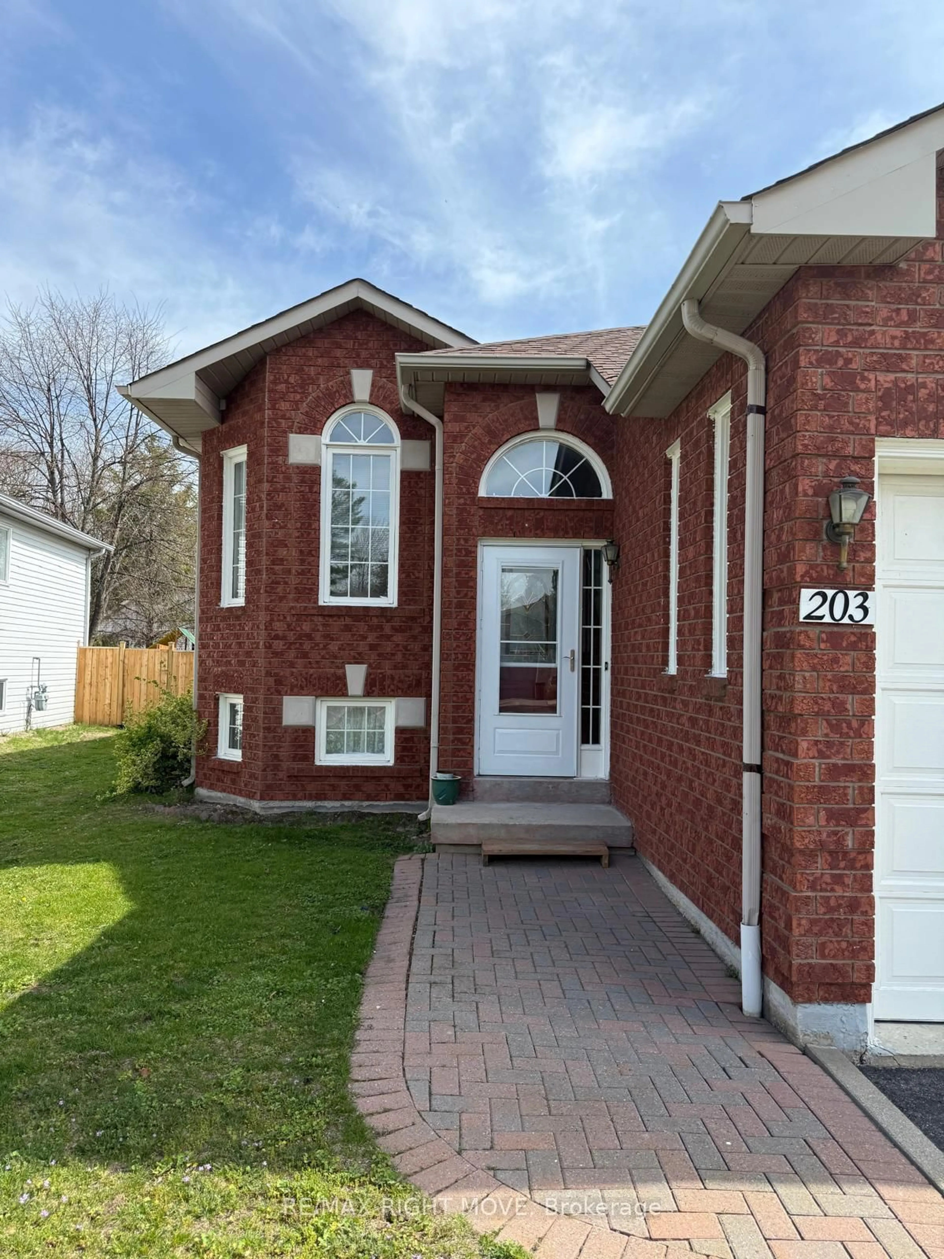 Home with brick exterior material, street for 203 Dyer Dr, Wasaga Beach Ontario L9Z 1L9
