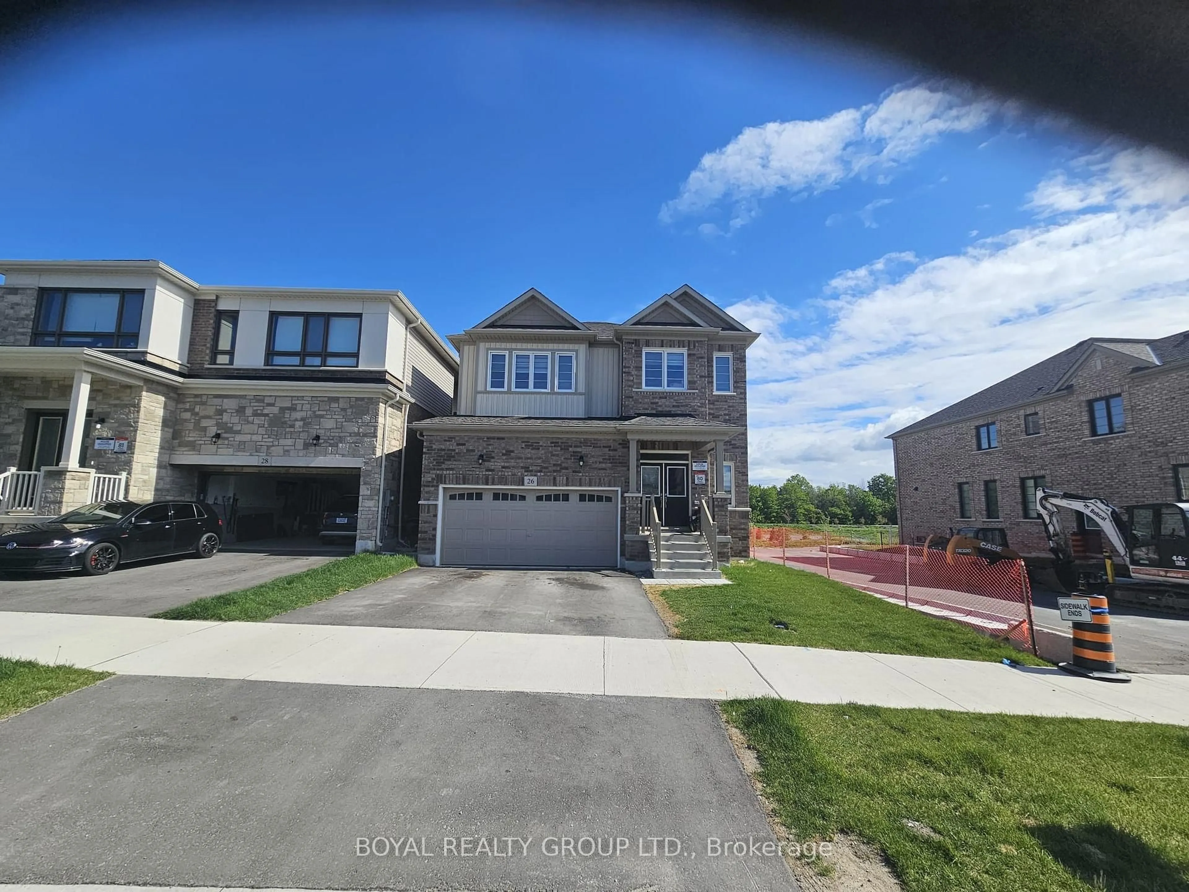 A pic from outside/outdoor area/front of a property/back of a property/a pic from drone, street for 26 Shepherd Dr, Barrie Ontario L9S 2Z4
