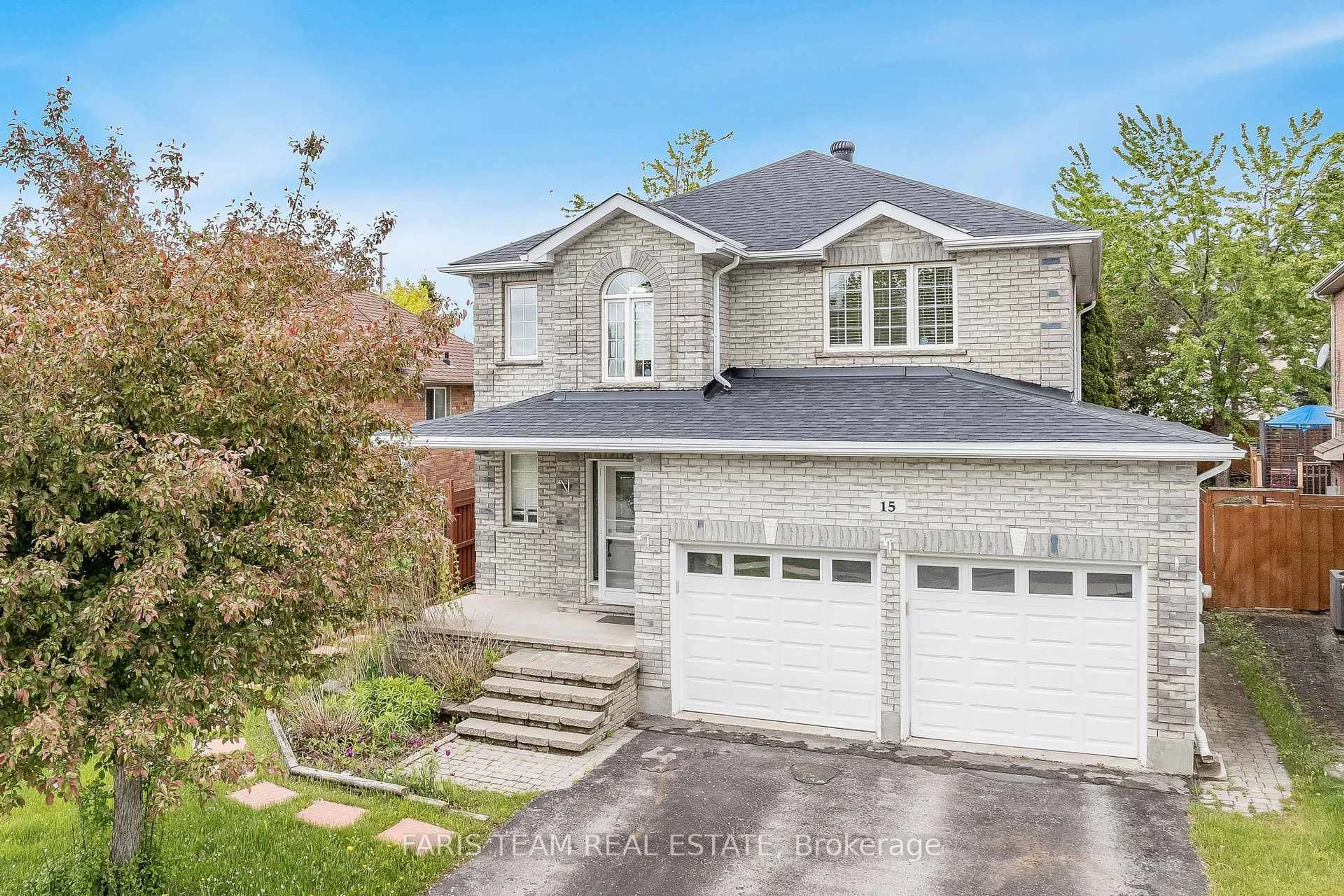 Home with brick exterior material, street for 15 Dunsmore Lane, Barrie Ontario L4M 7A1